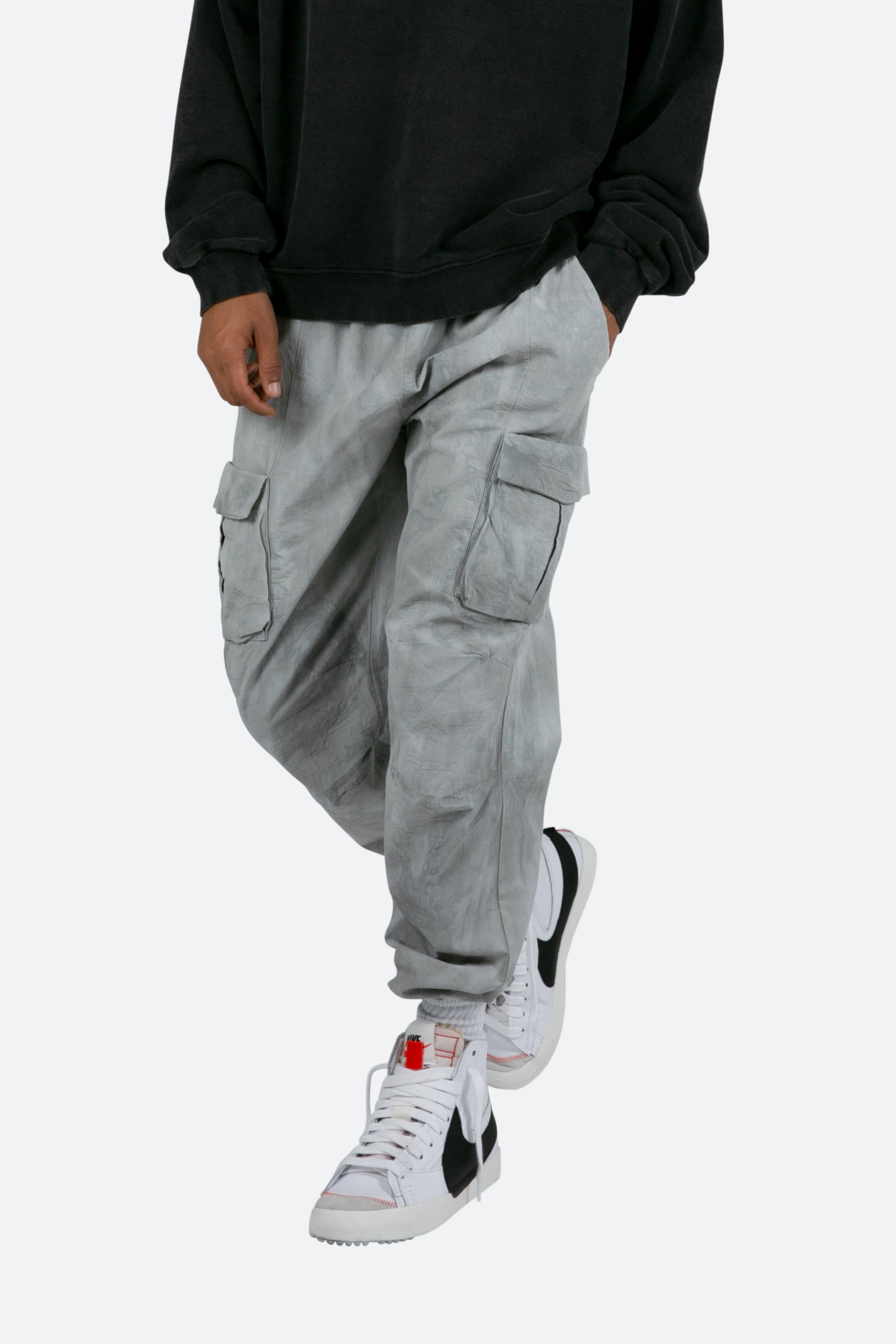 Washed Camo Cargo Pants - Grey/White sold by MNML product image thumbnail 2