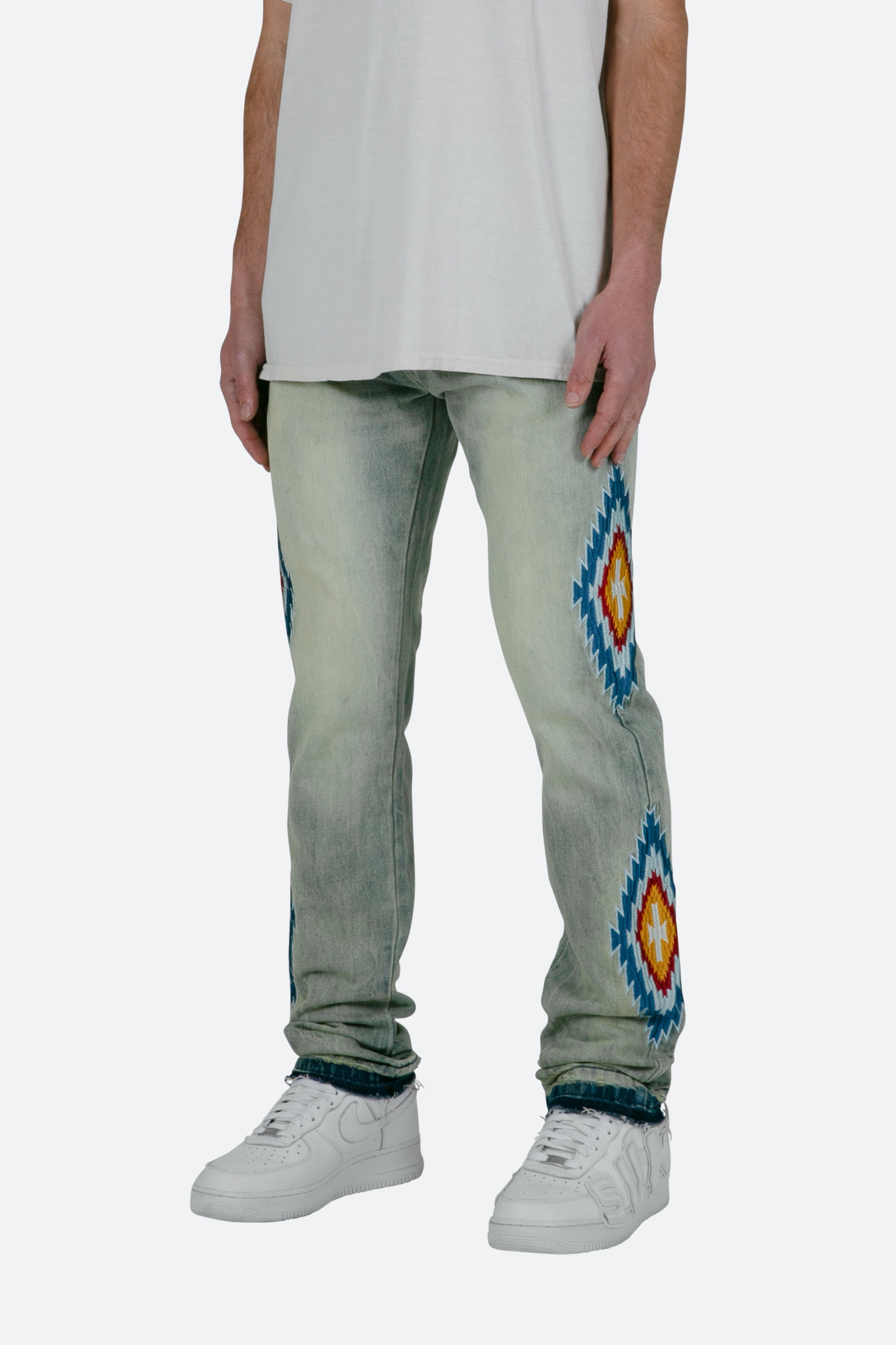 D497 Straight Denim - Blue sold by MNML product image thumbnail 4