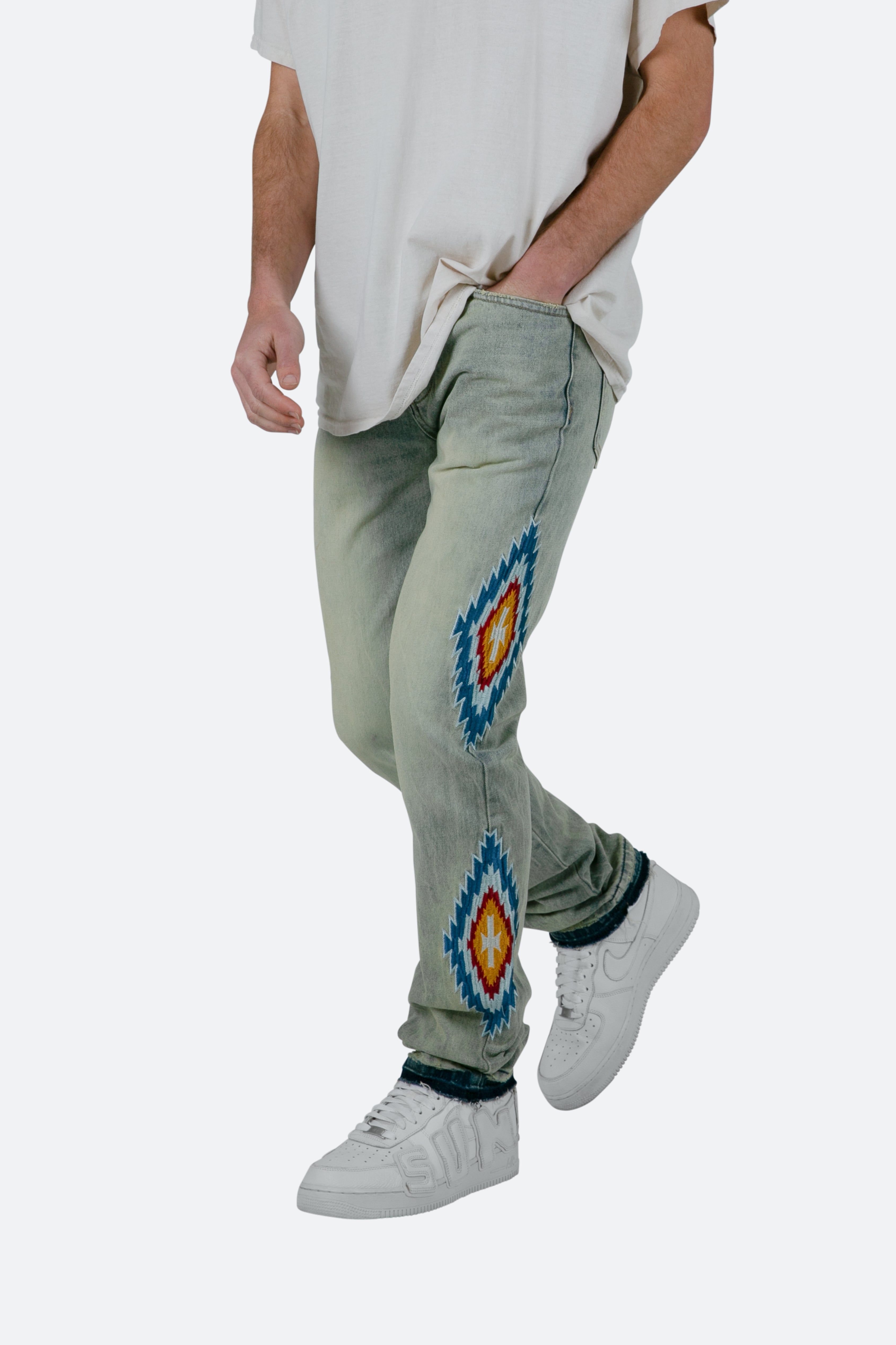 D497 Straight Denim - Blue sold by MNML product image thumbnail 2