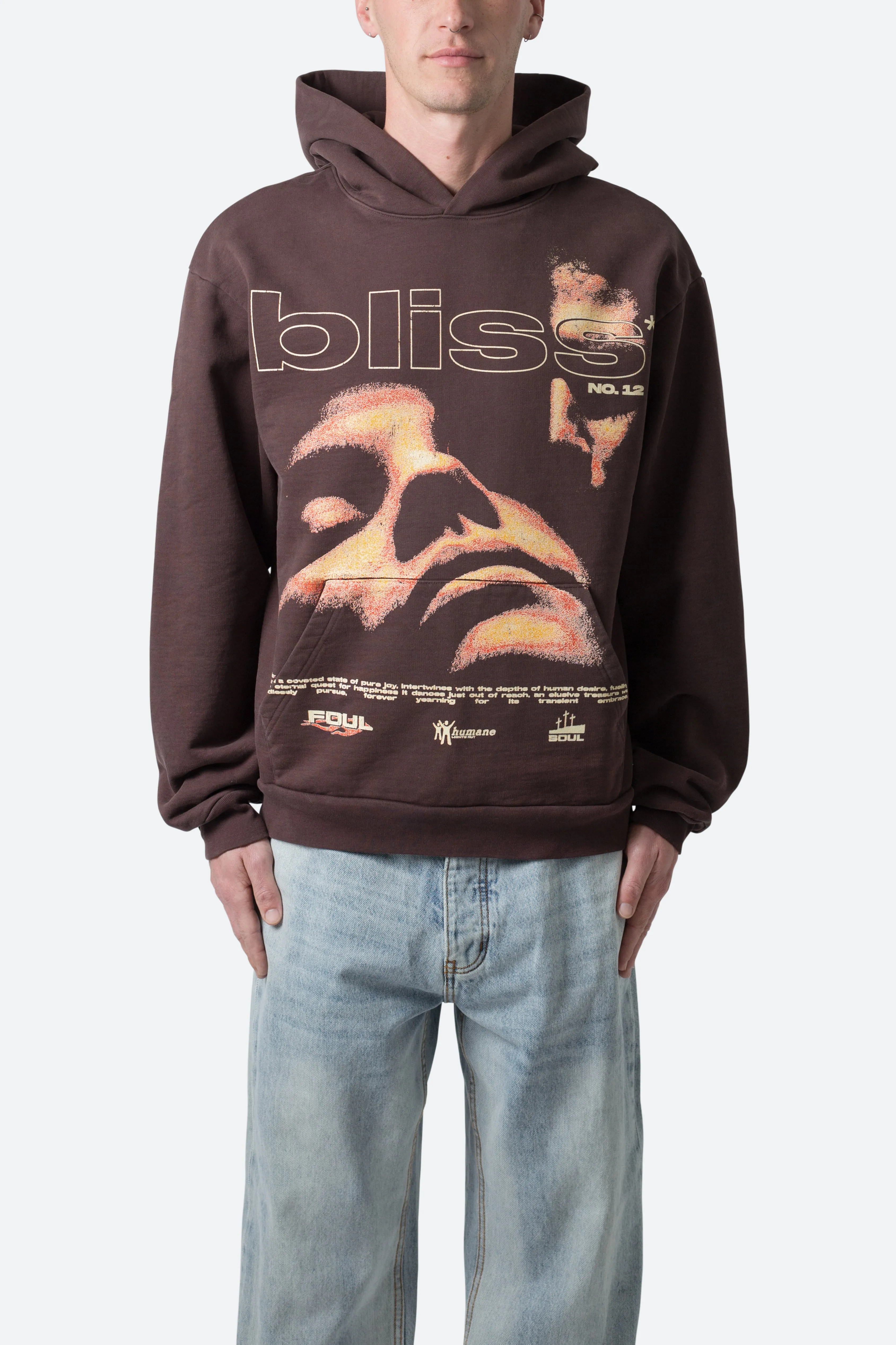 Bliss Hoodie - Chocolate sold by MNML product image thumbnail 2