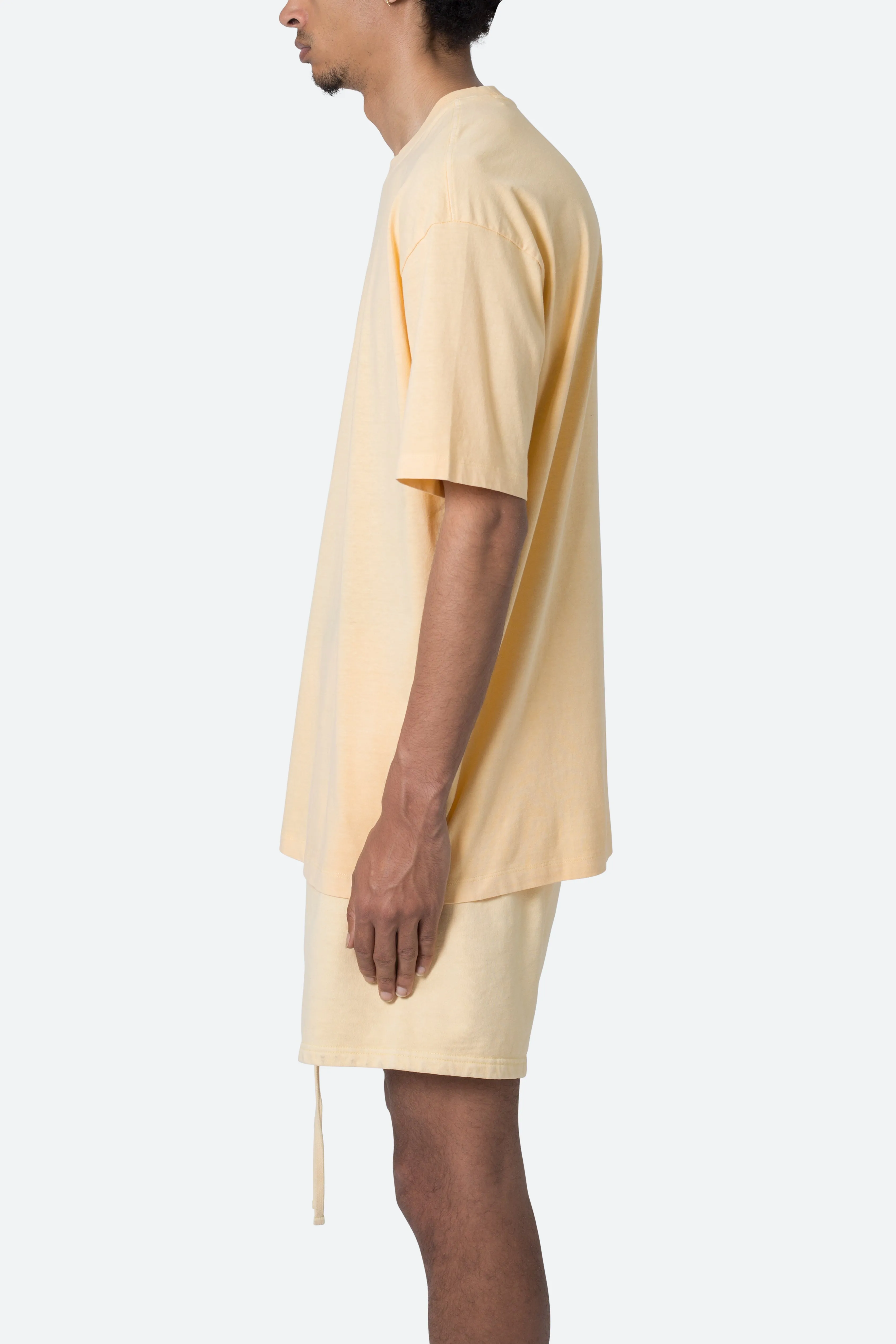 Every Day II Tee - Light Yellow sold by MNML product image thumbnail 4
