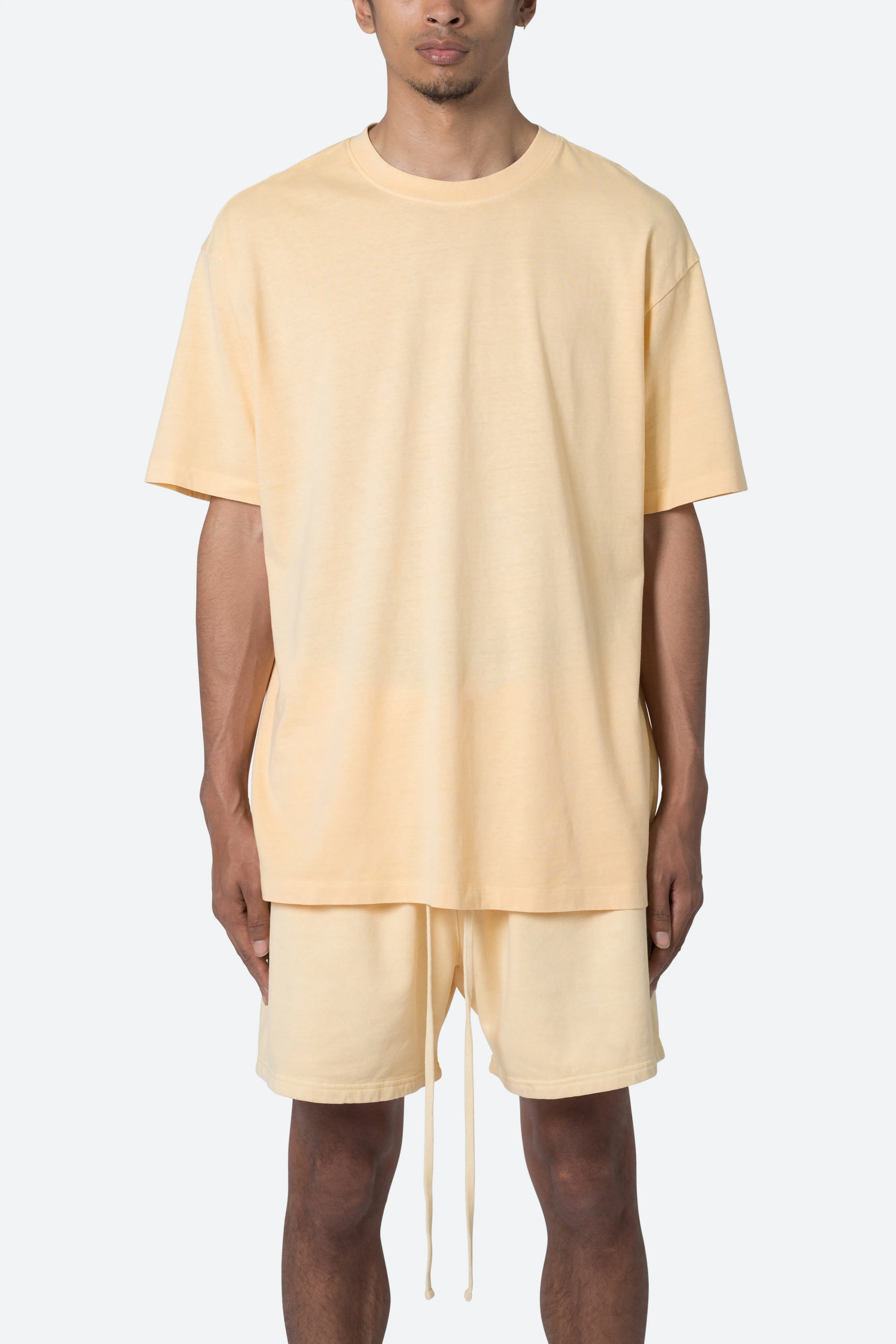 Every Day II Tee - Light Yellow sold by MNML