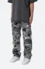 Paneled Blanket Pants - Black/White sold by MNML