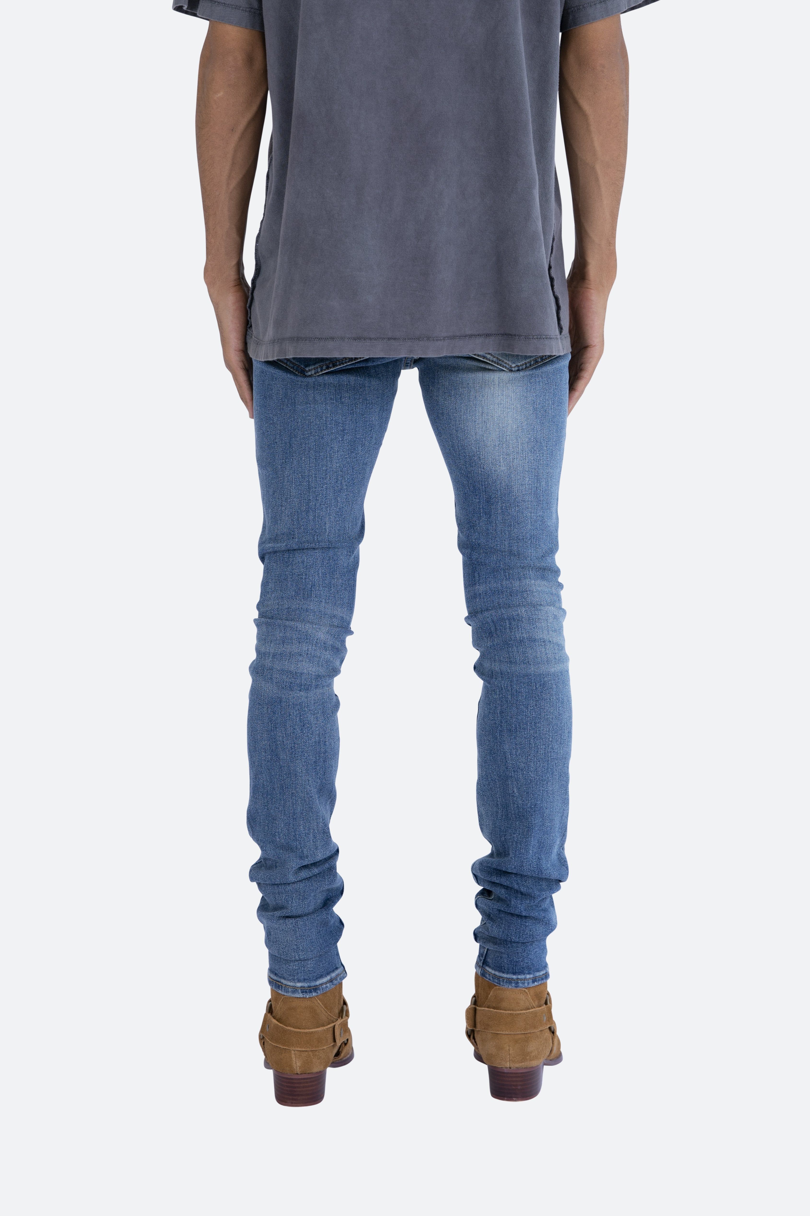 X207 Skinny Denim - Blue sold by MNML product image thumbnail 5