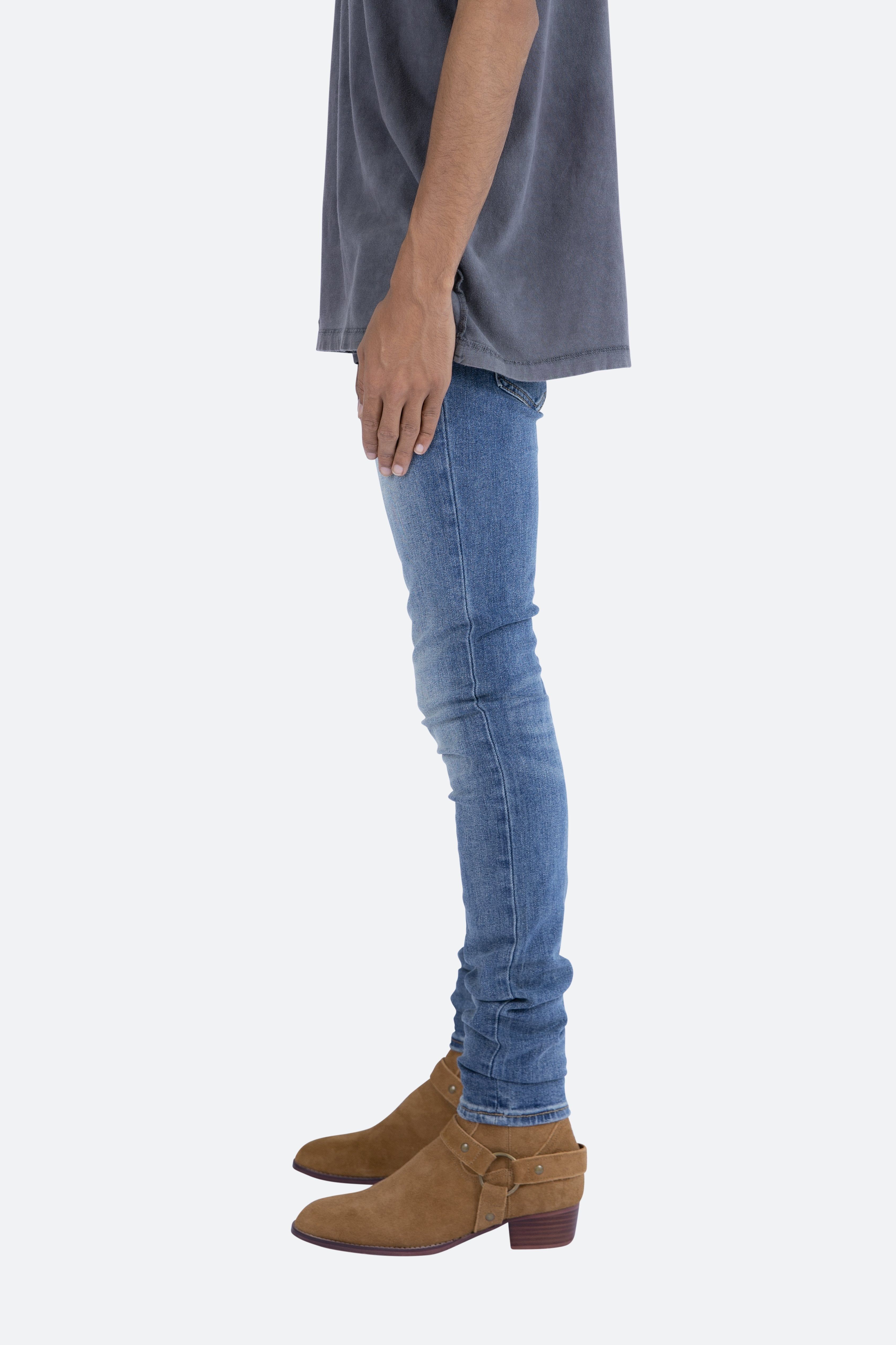 X207 Skinny Denim - Blue sold by MNML product image thumbnail 4