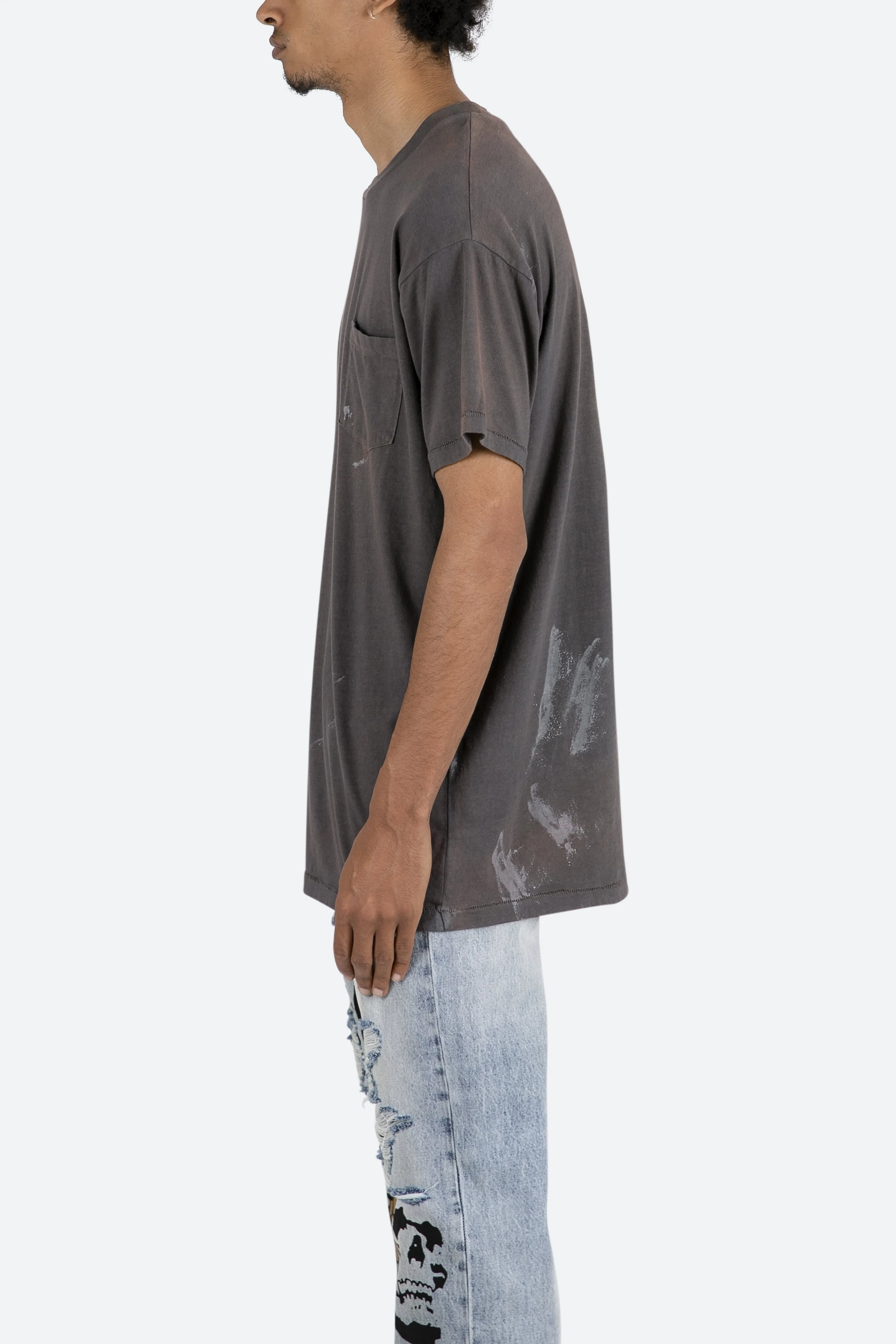 Painter Pocket Tee - Charcoal Grey sold by MNML product image thumbnail 5