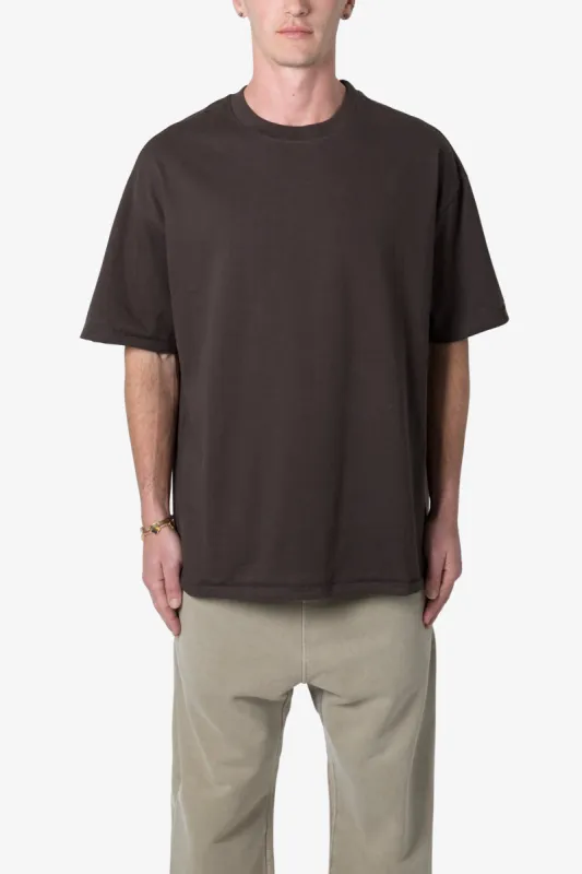 Heavy Every Day Tee - Chocolate sold by MNML