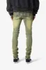 X609 Algae Skinny Denim - Green sold by MNML