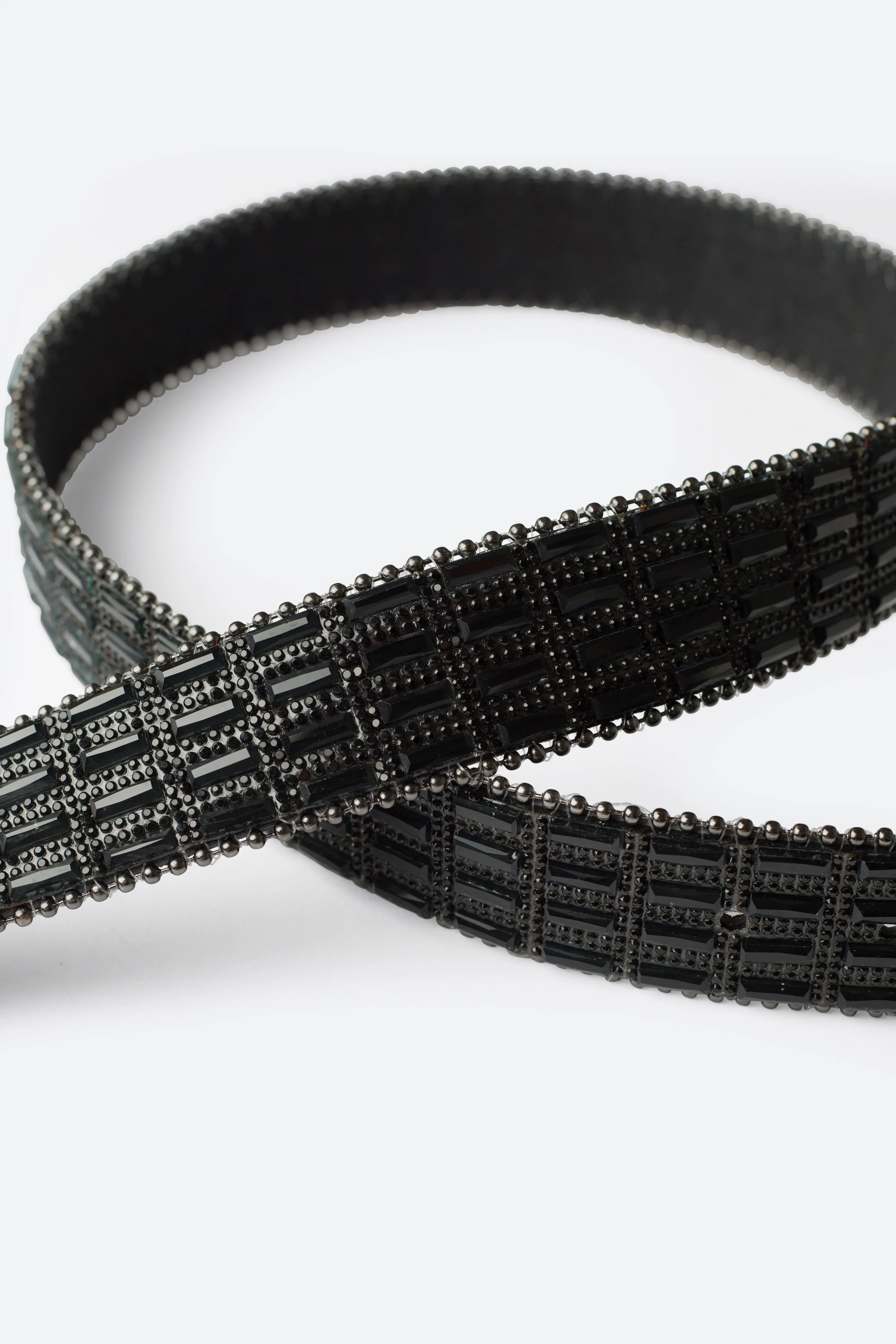 Mirrored Studded Belt - Black sold by MNML product image thumbnail 3