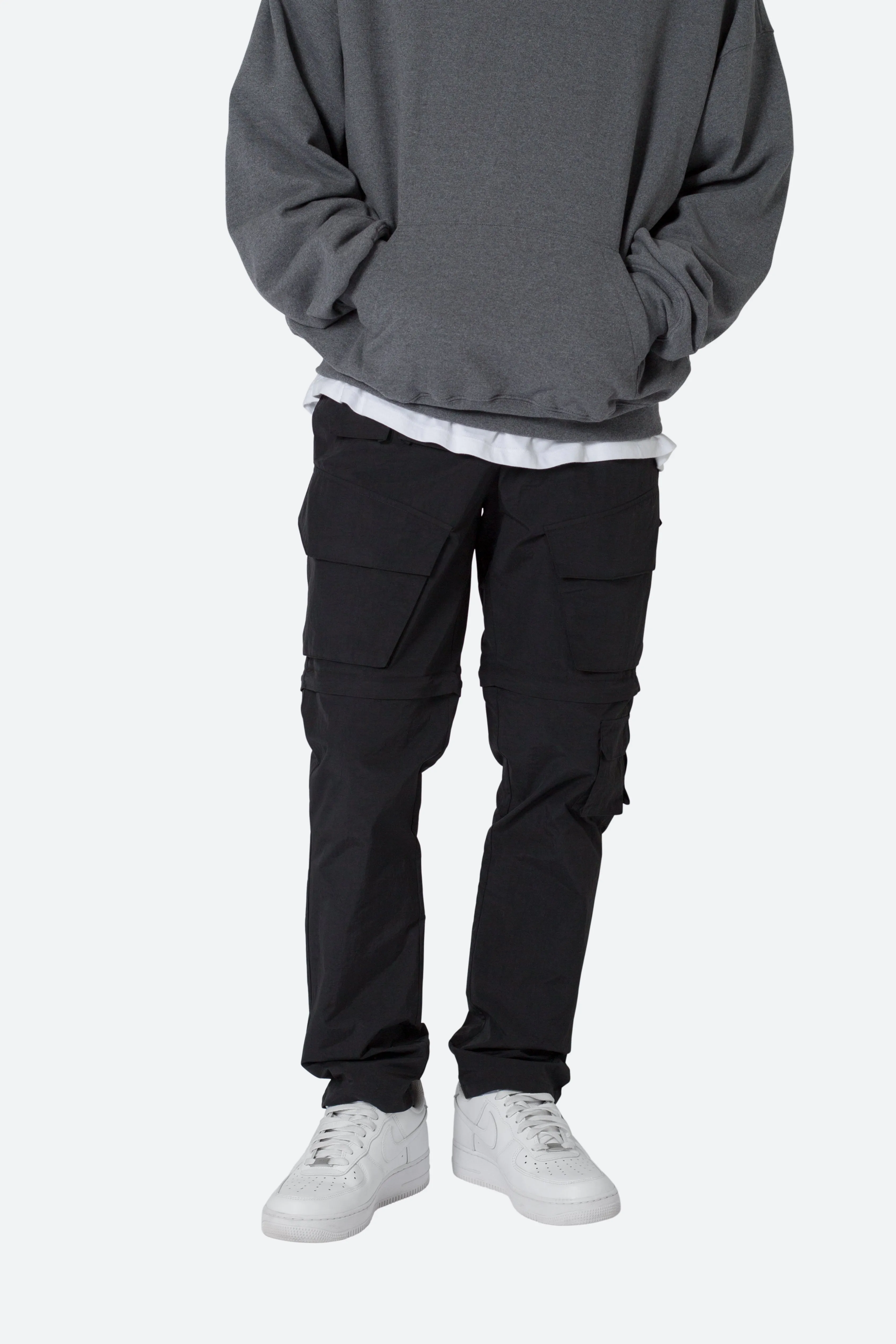 Nylon Cargo Traveler Pants - Black sold by MNML product image thumbnail 2
