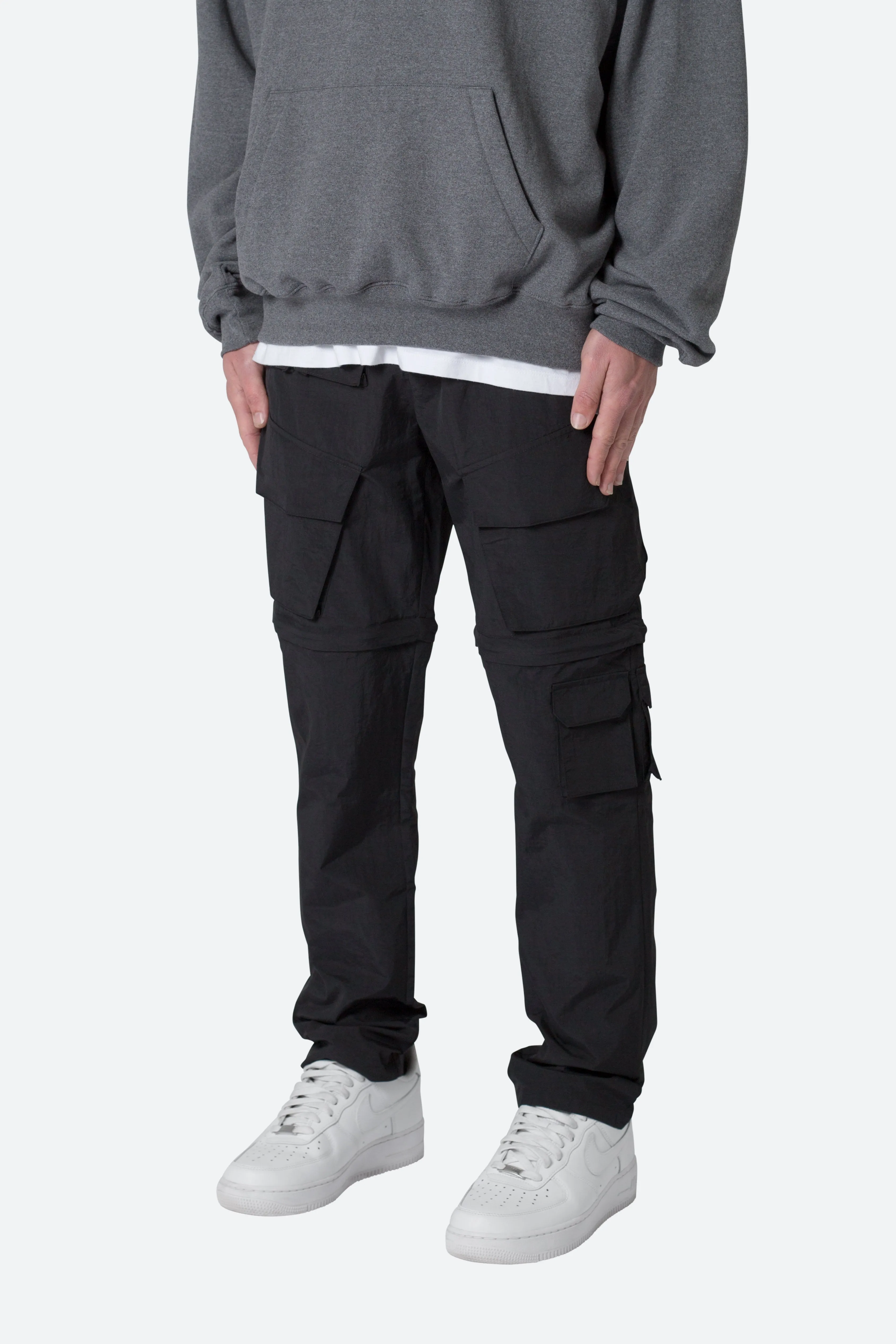 Nylon Cargo Traveler Pants - Black sold by MNML product image thumbnail 4