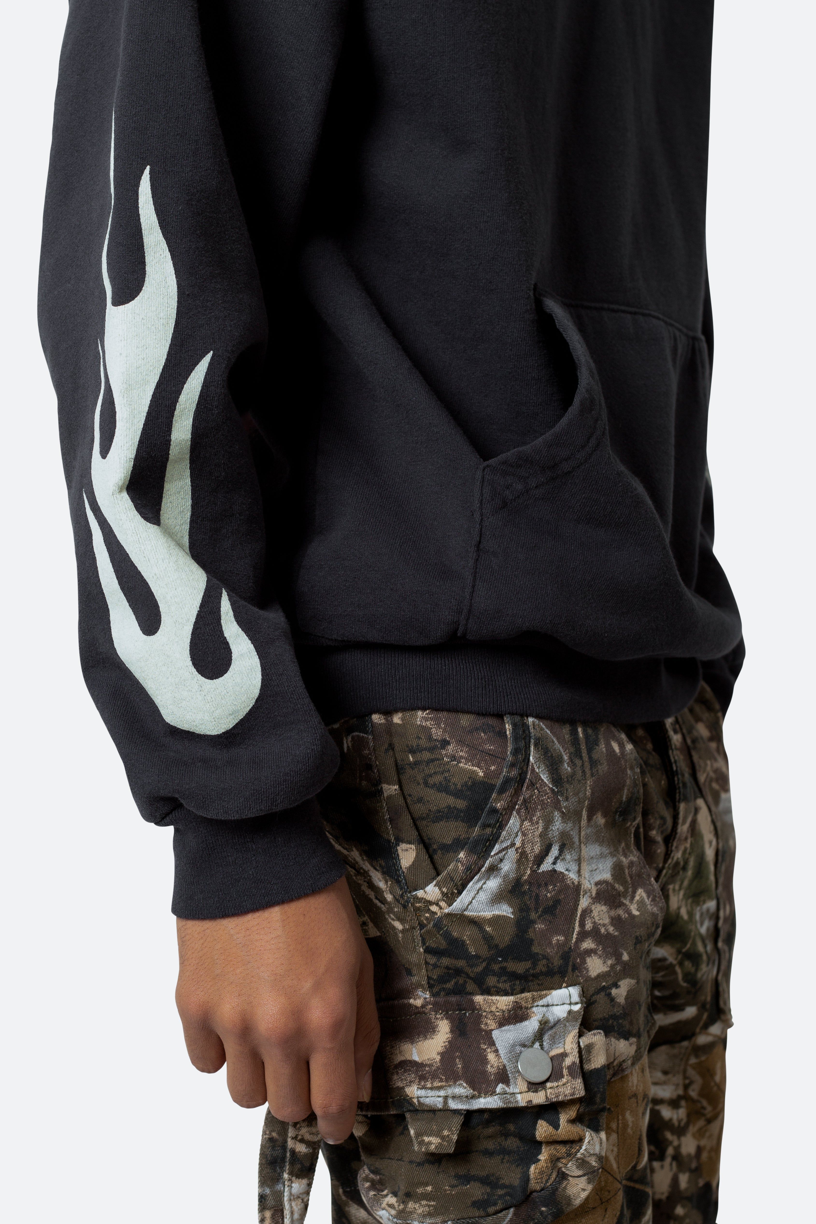 Endurance Hoodie - Off Black sold by MNML product image thumbnail 9