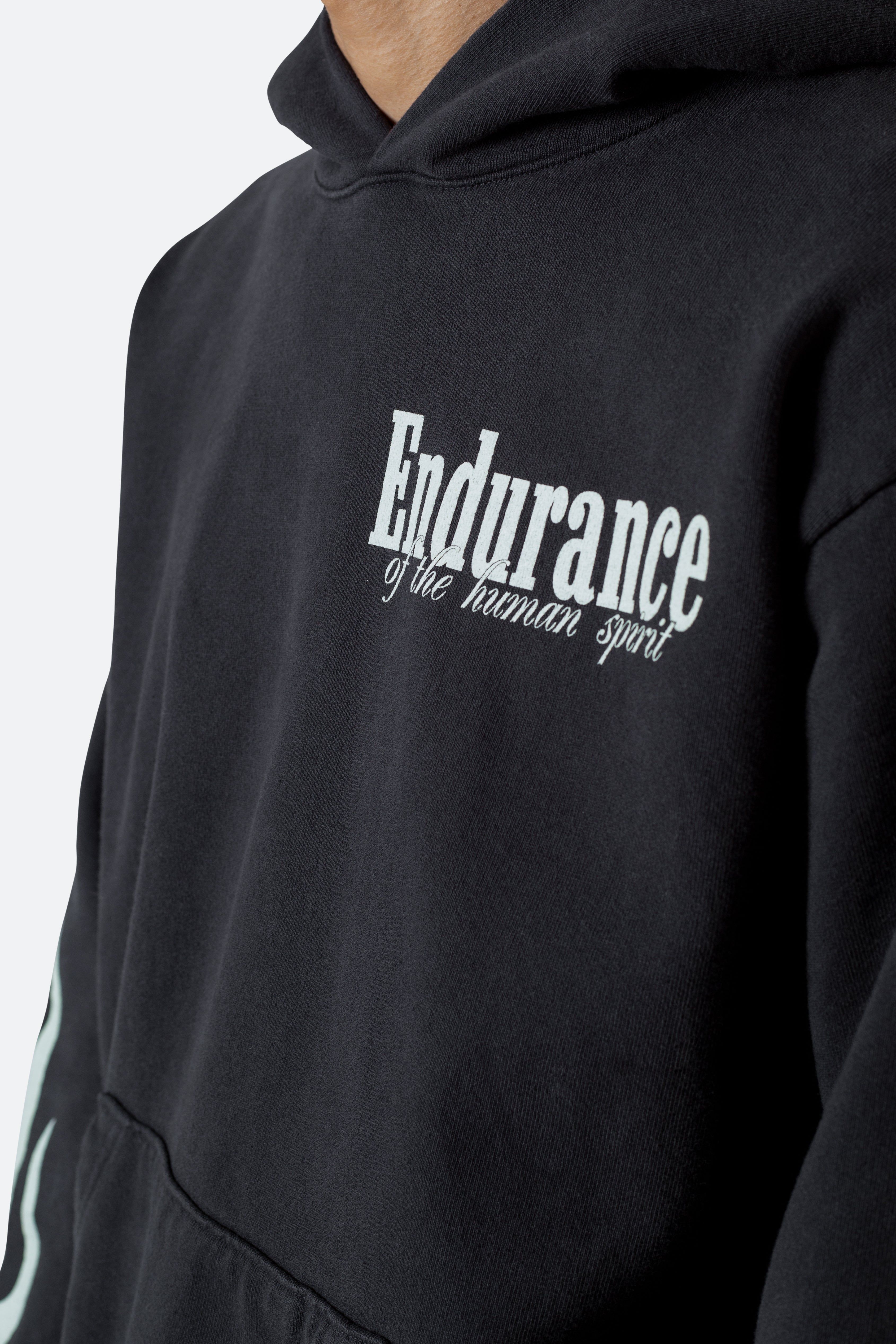 Endurance Hoodie - Off Black sold by MNML product image thumbnail 8