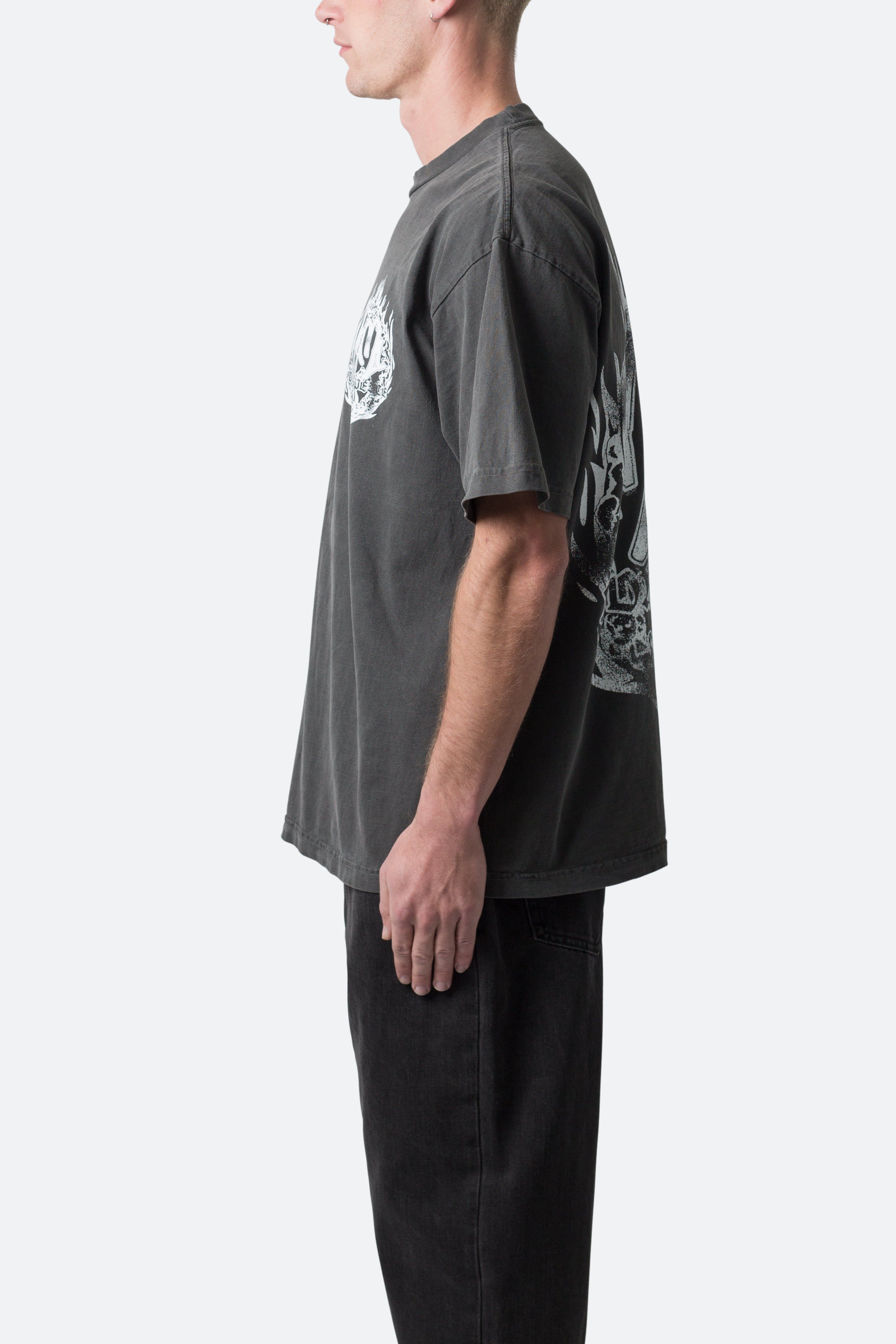 MNML Peace Tee - Vintage Black sold by MNML product image thumbnail 5