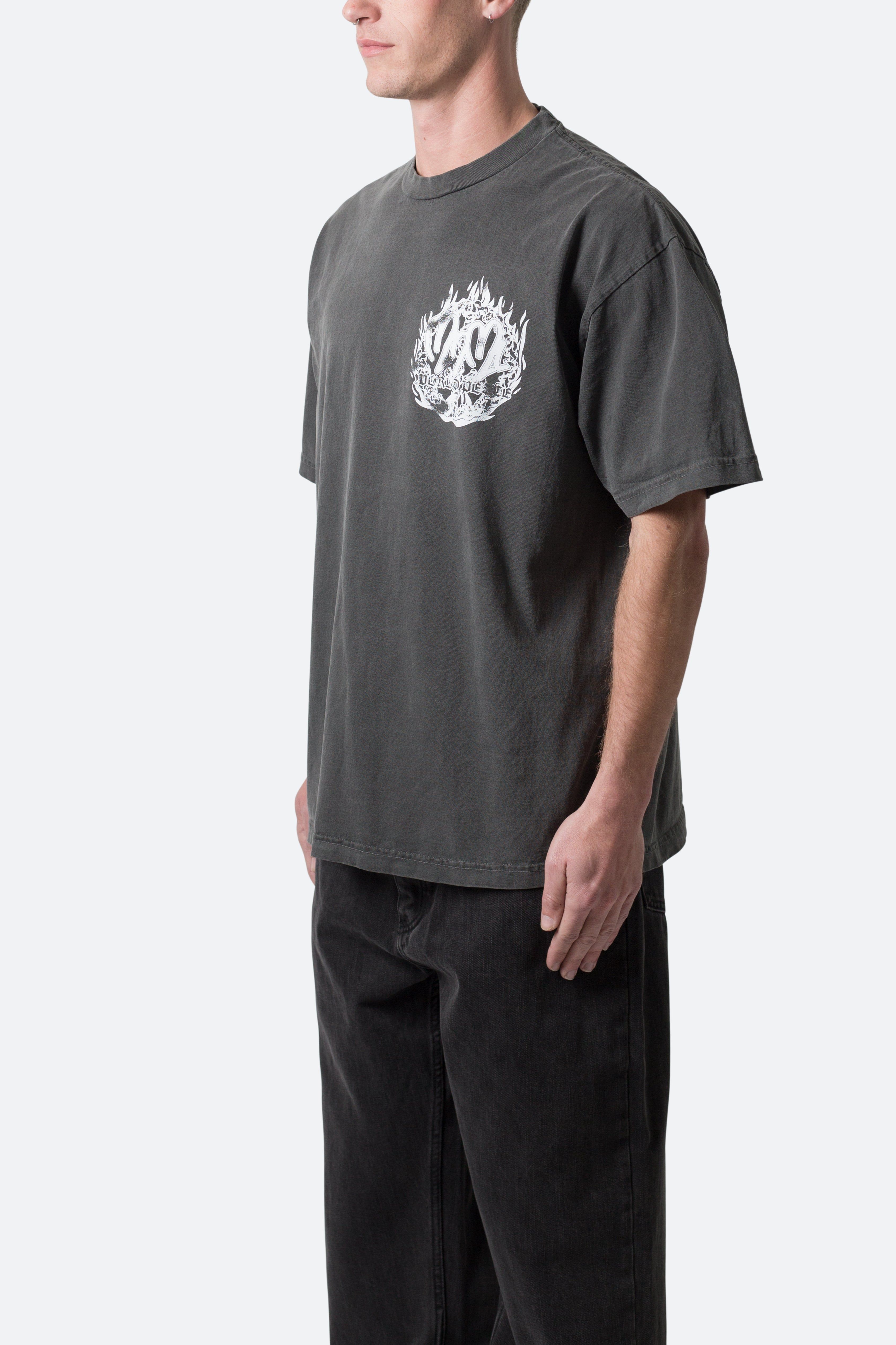 MNML Peace Tee - Vintage Black sold by MNML product image thumbnail 4