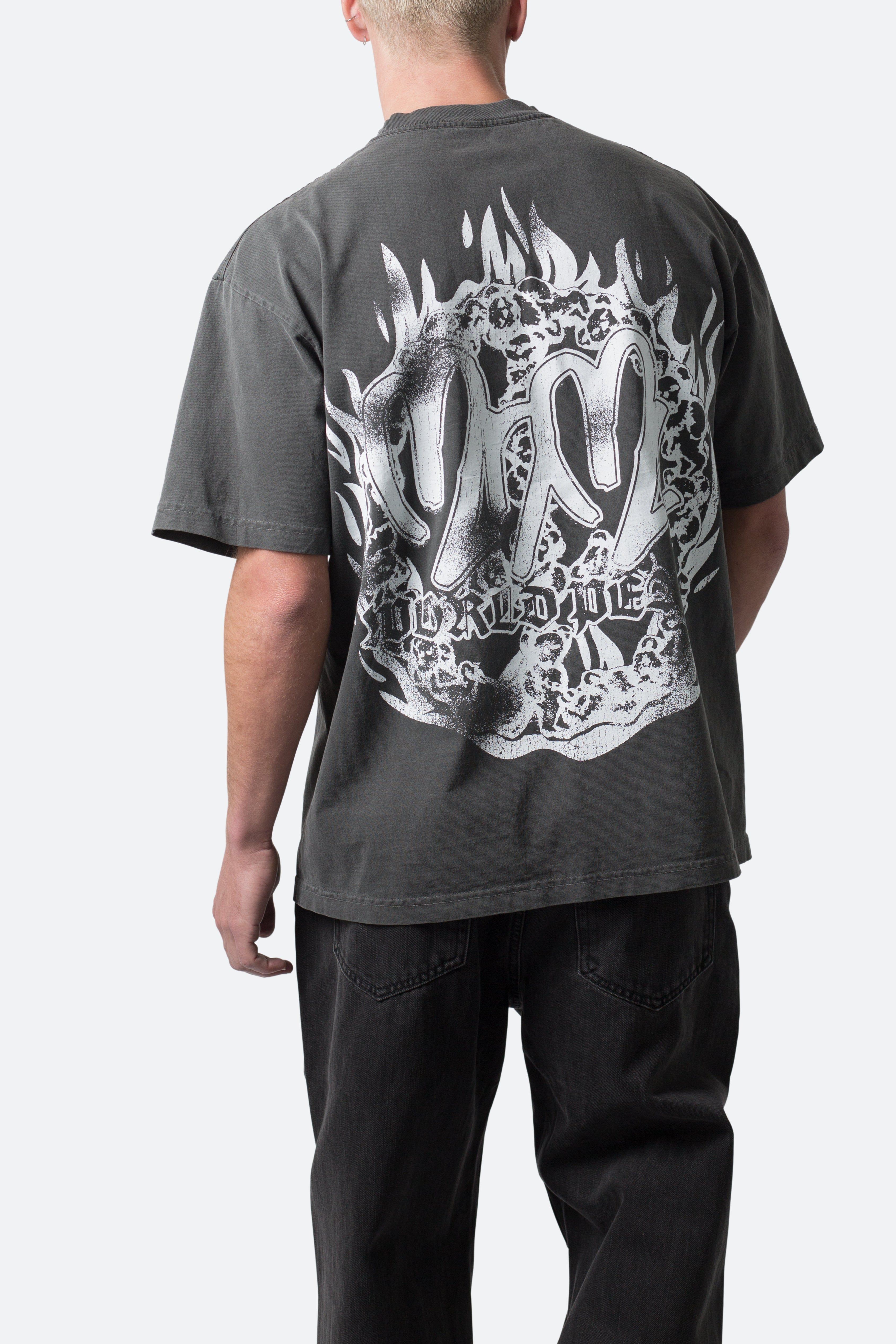 MNML Peace Tee - Vintage Black sold by MNML product image thumbnail 2