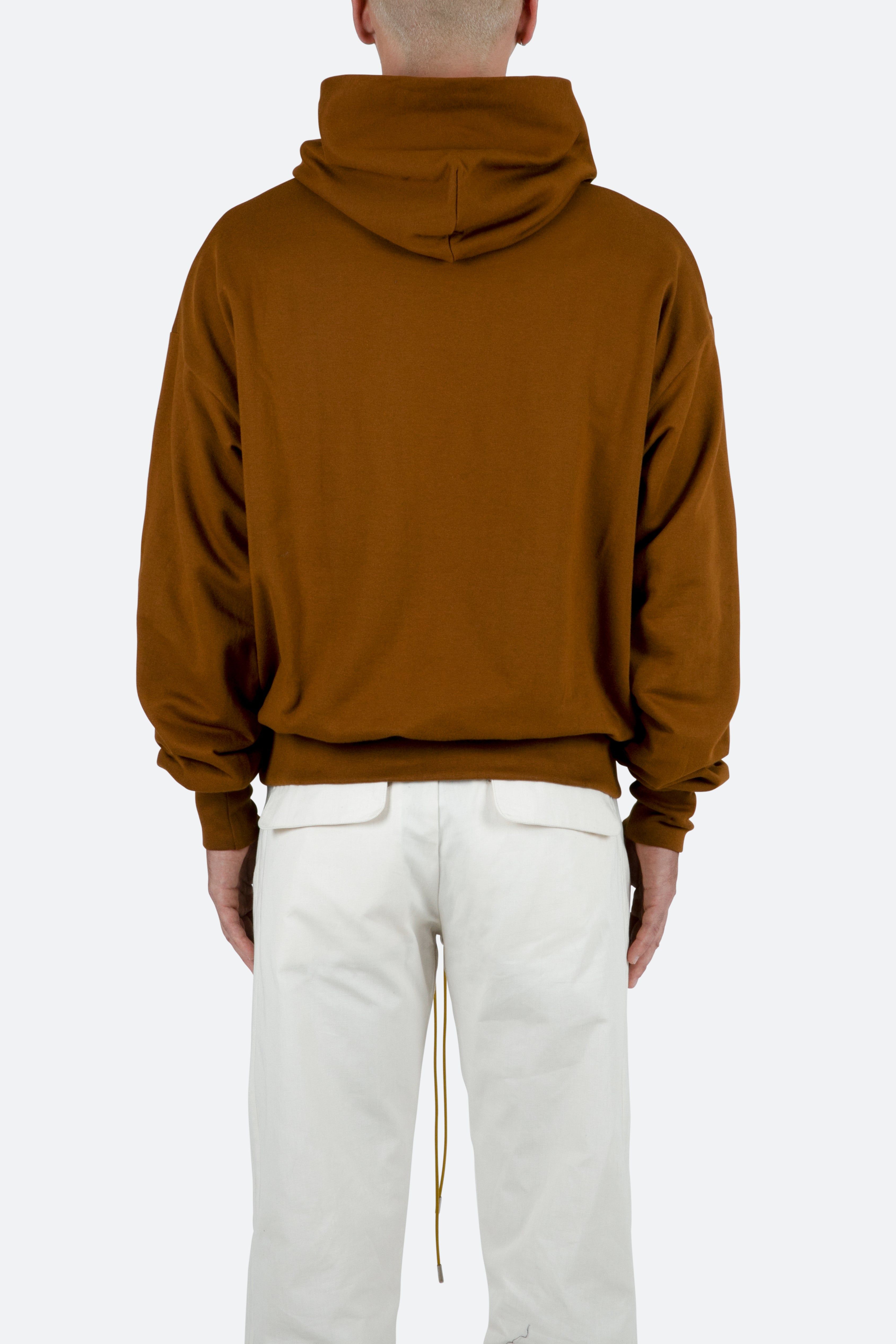 Double Layer Hoodie - Brown sold by MNML product image thumbnail 5