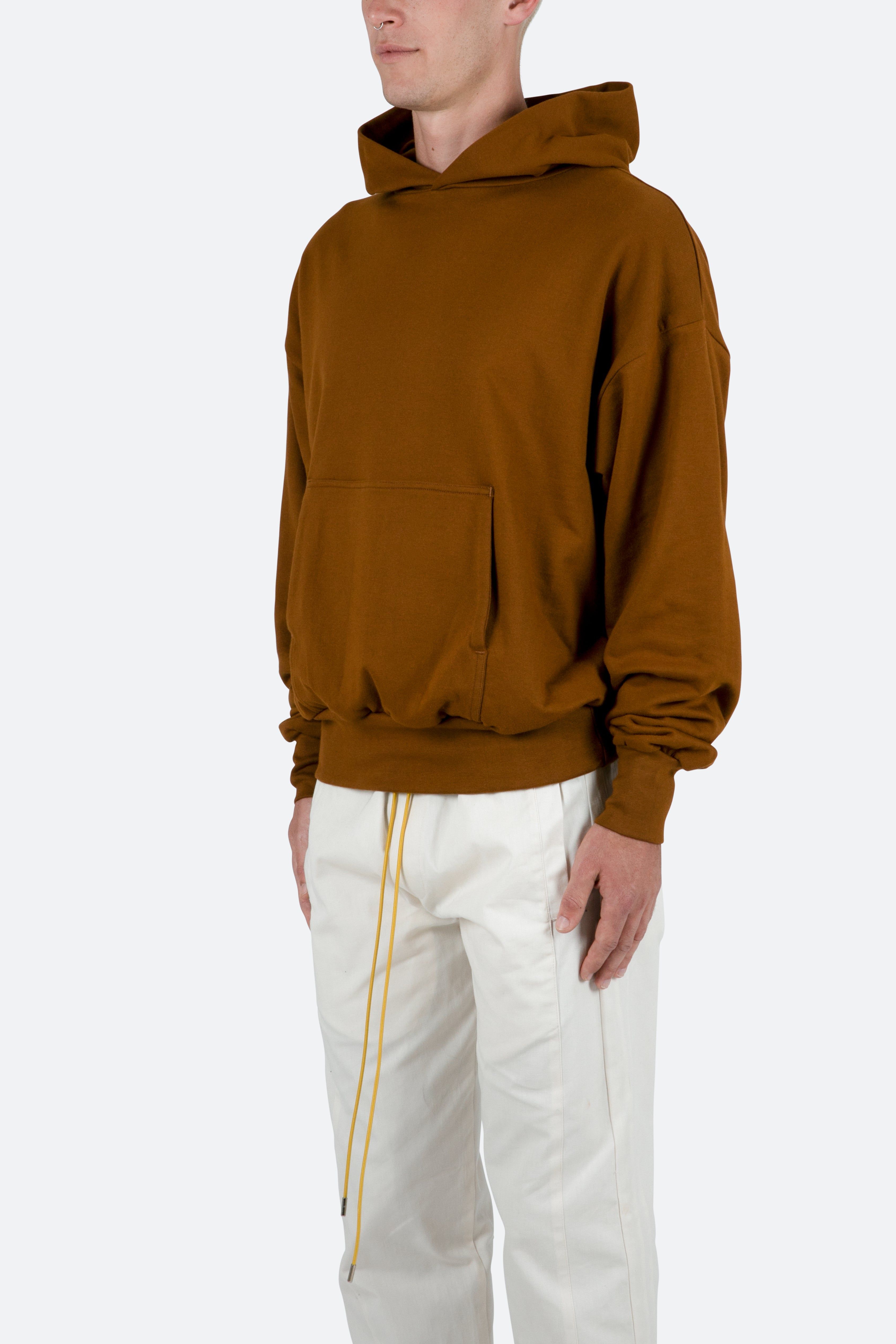 Double Layer Hoodie - Brown sold by MNML product image thumbnail 3