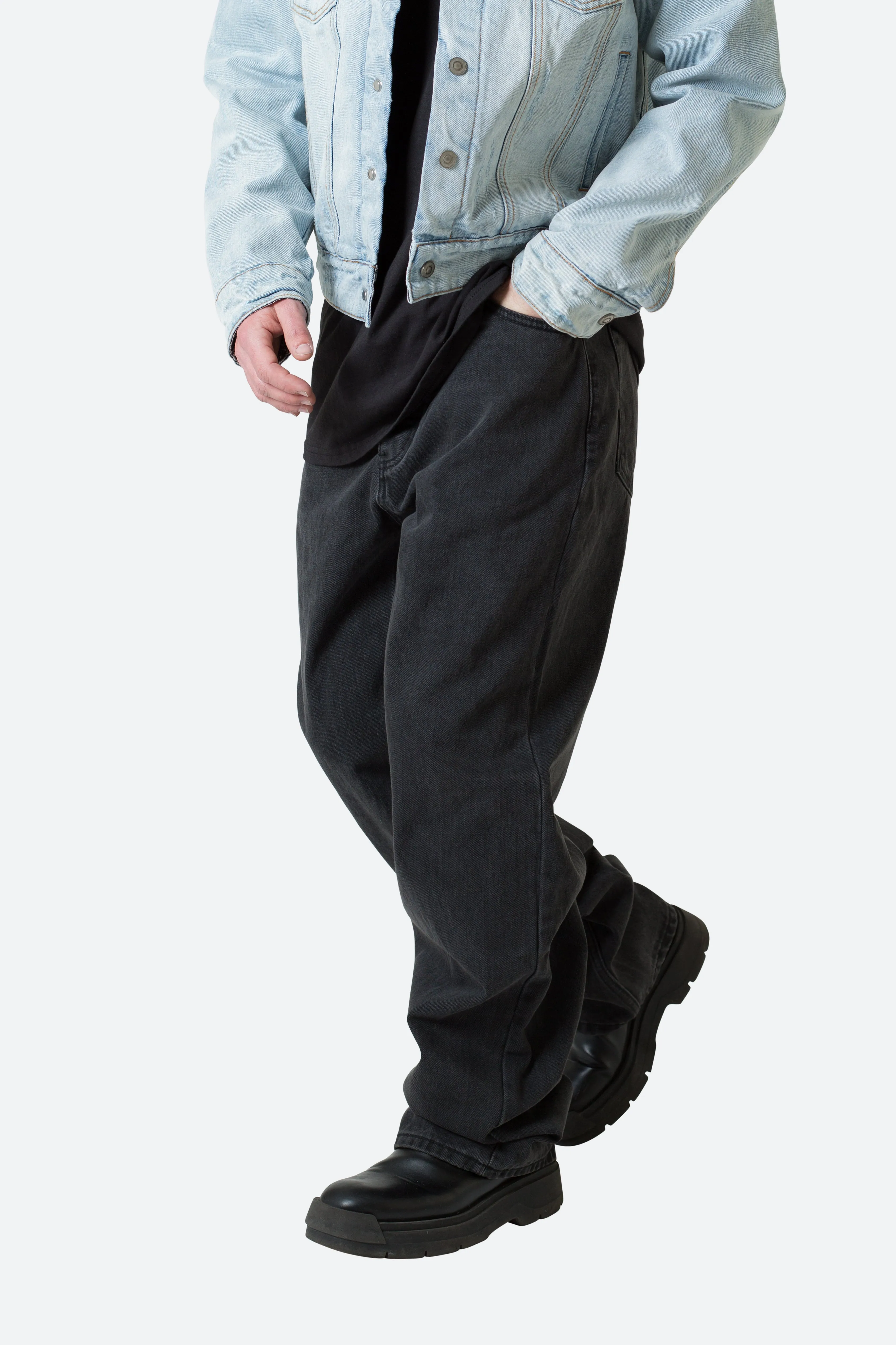 Ultra Baggy Denim - Vintage Black sold by MNML product image thumbnail 2