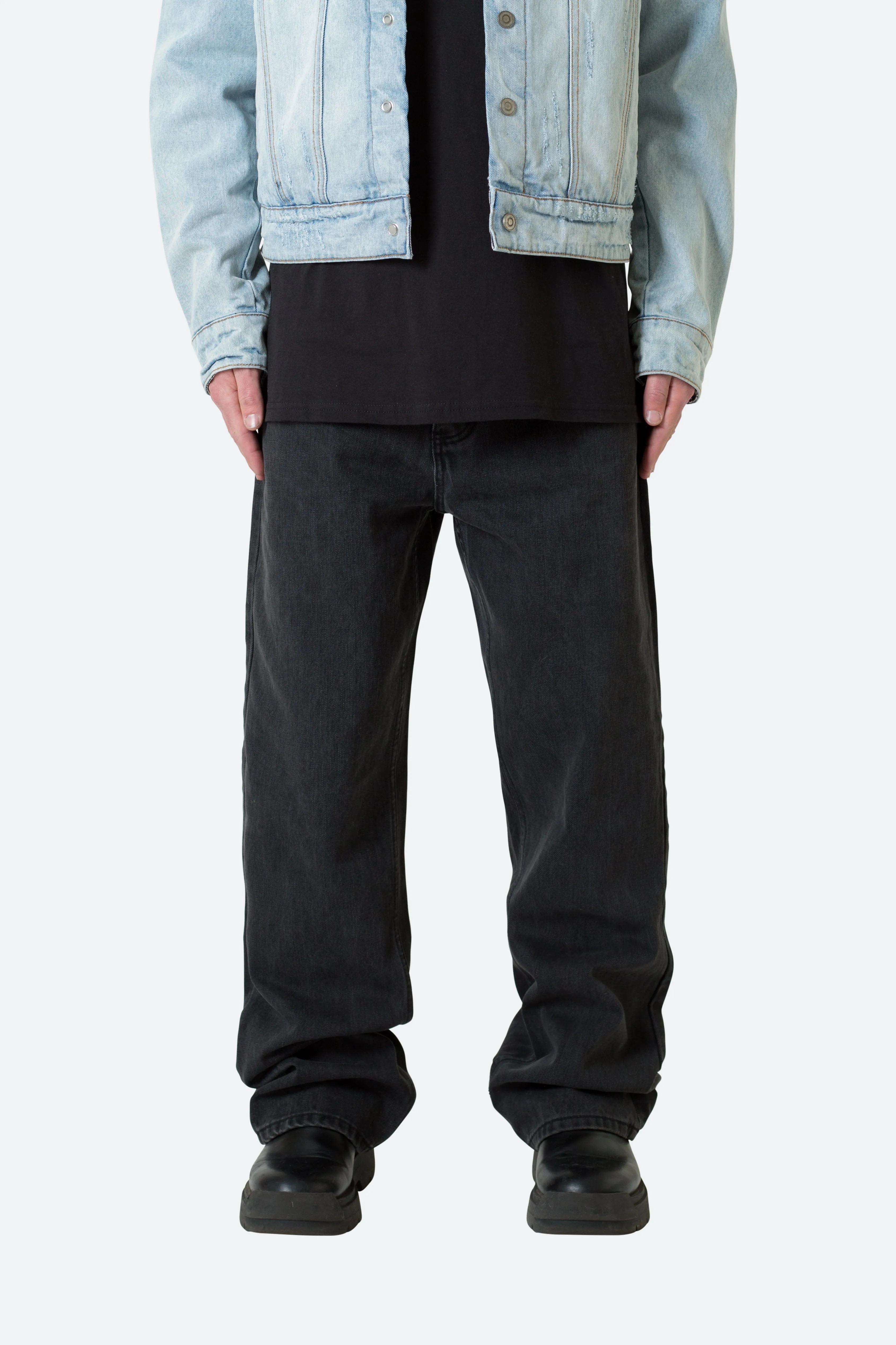 Ultra Baggy Denim - Vintage Black sold by MNML product image thumbnail 3