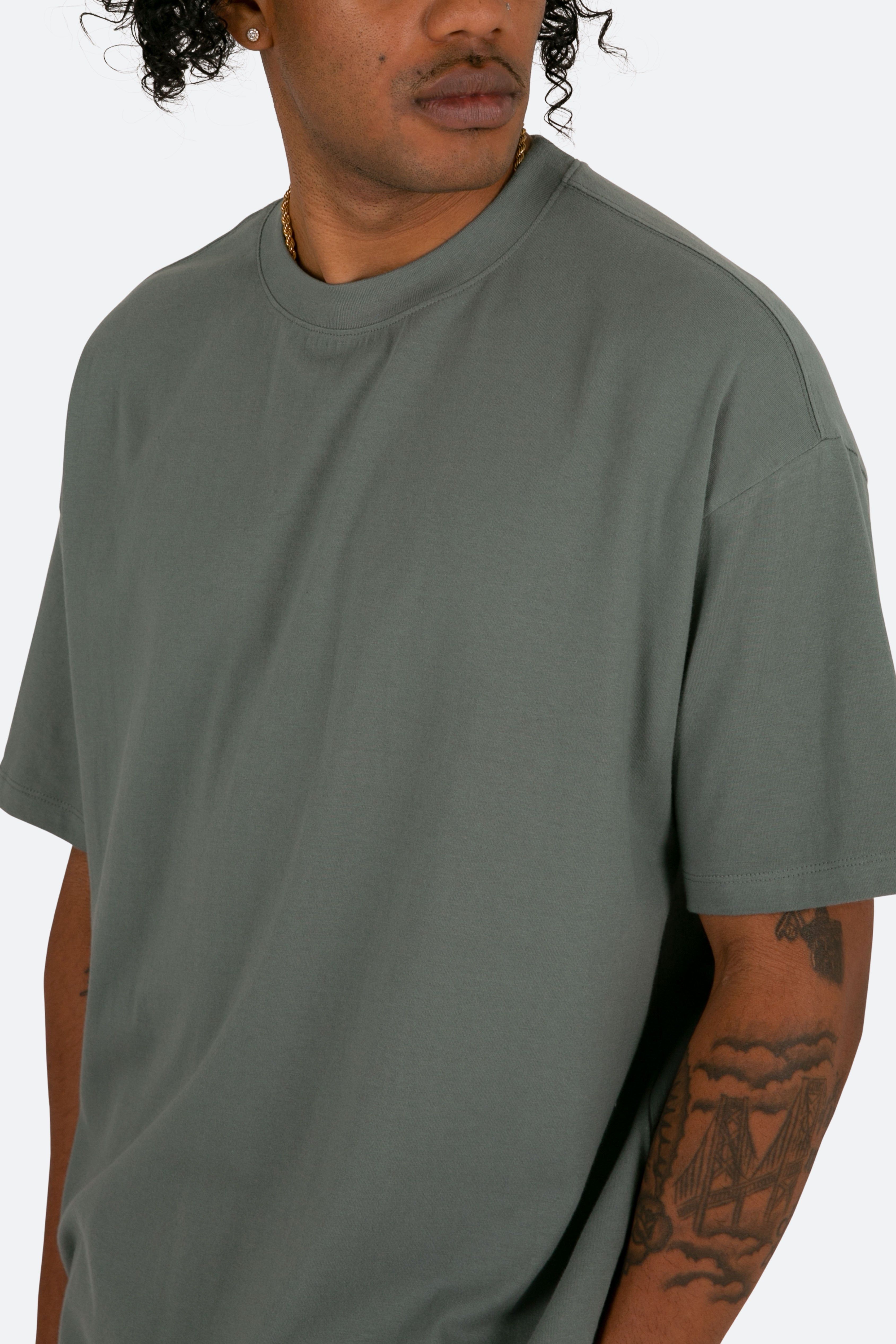 Every Day II Tee - Dark Teal sold by MNML product image thumbnail 3