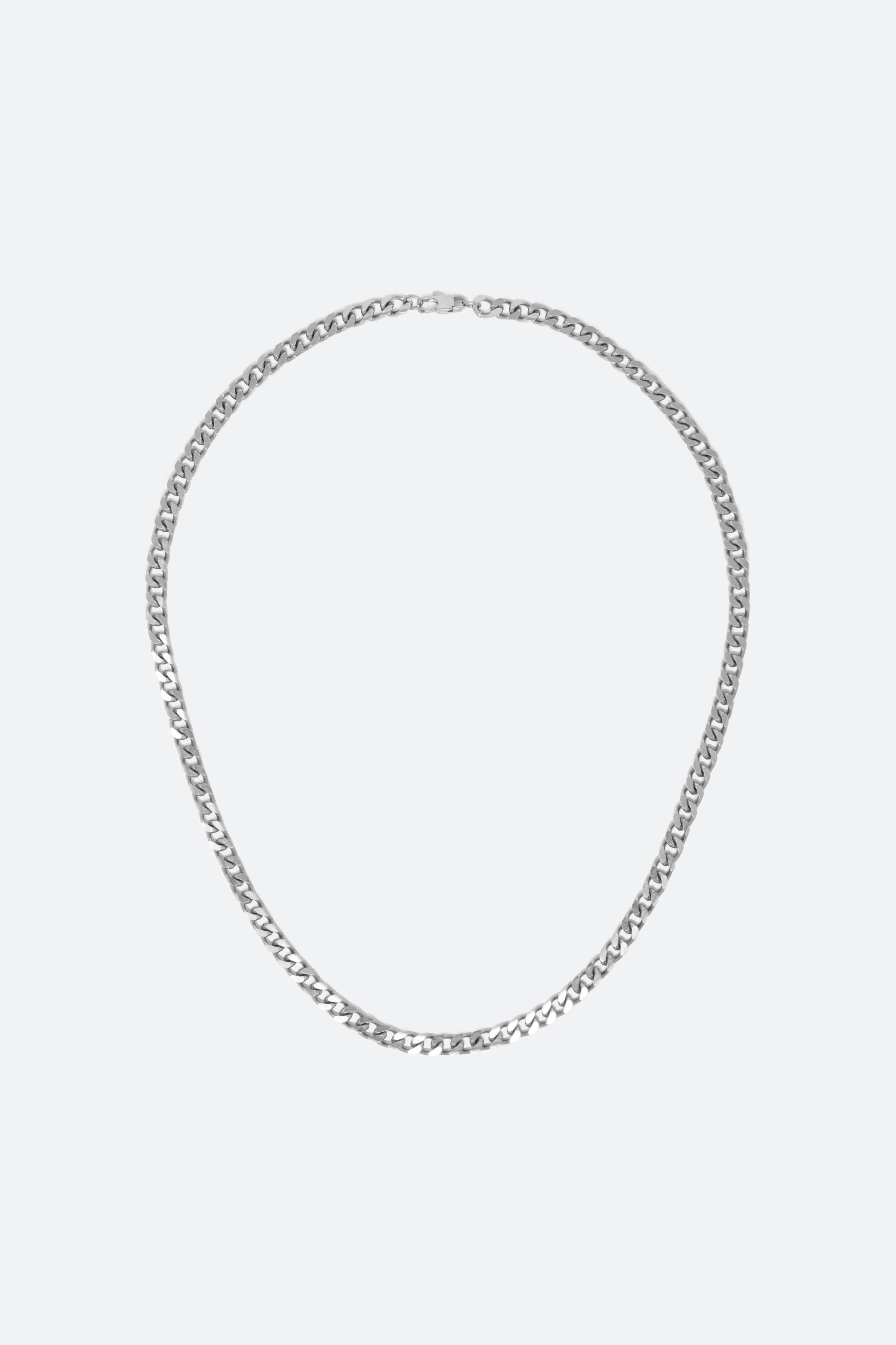 A4 Long Cuban Chain - Silver sold by MNML product image thumbnail 2