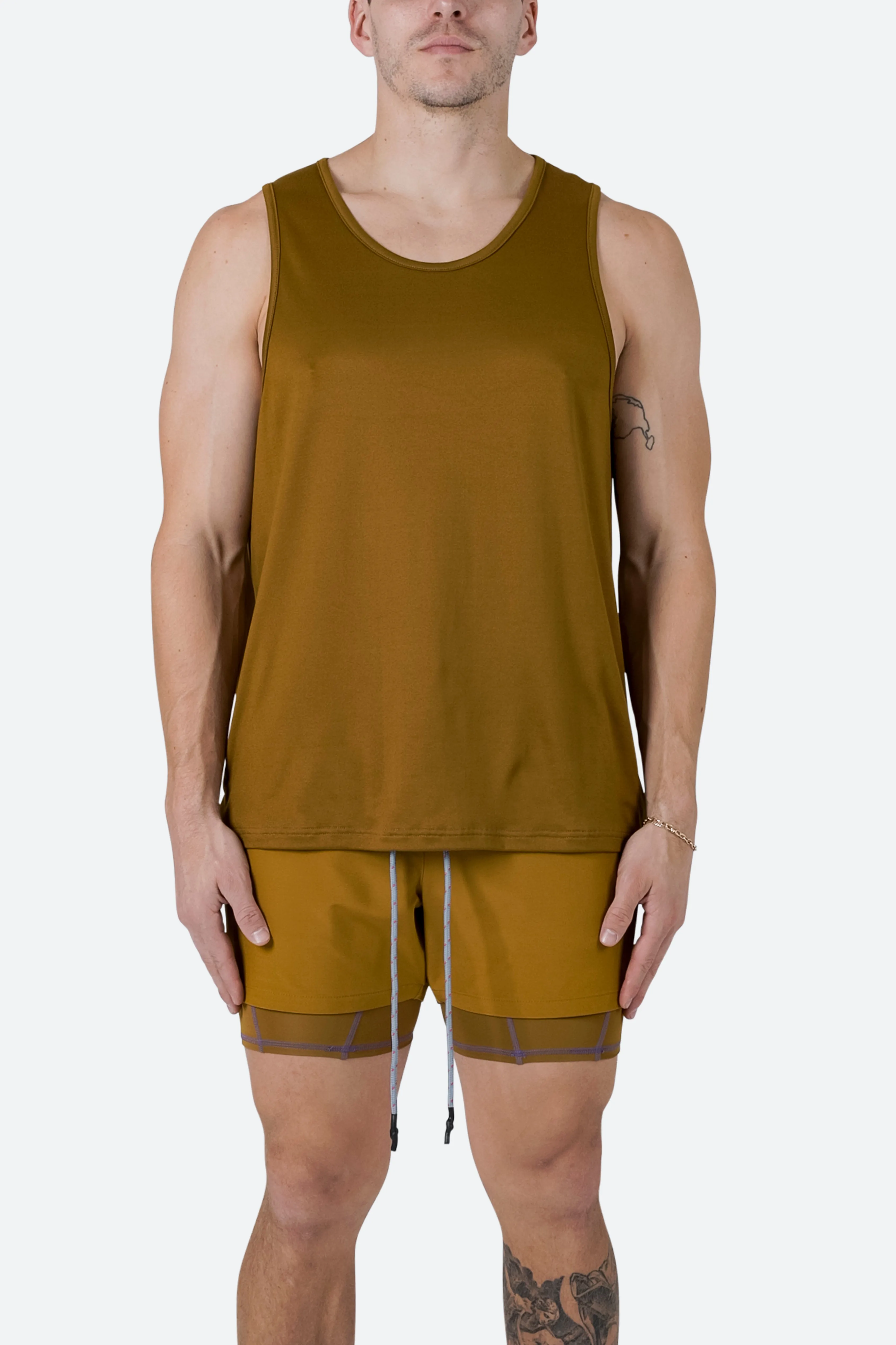 Training Tank - Brown sold by MNML product image thumbnail 3