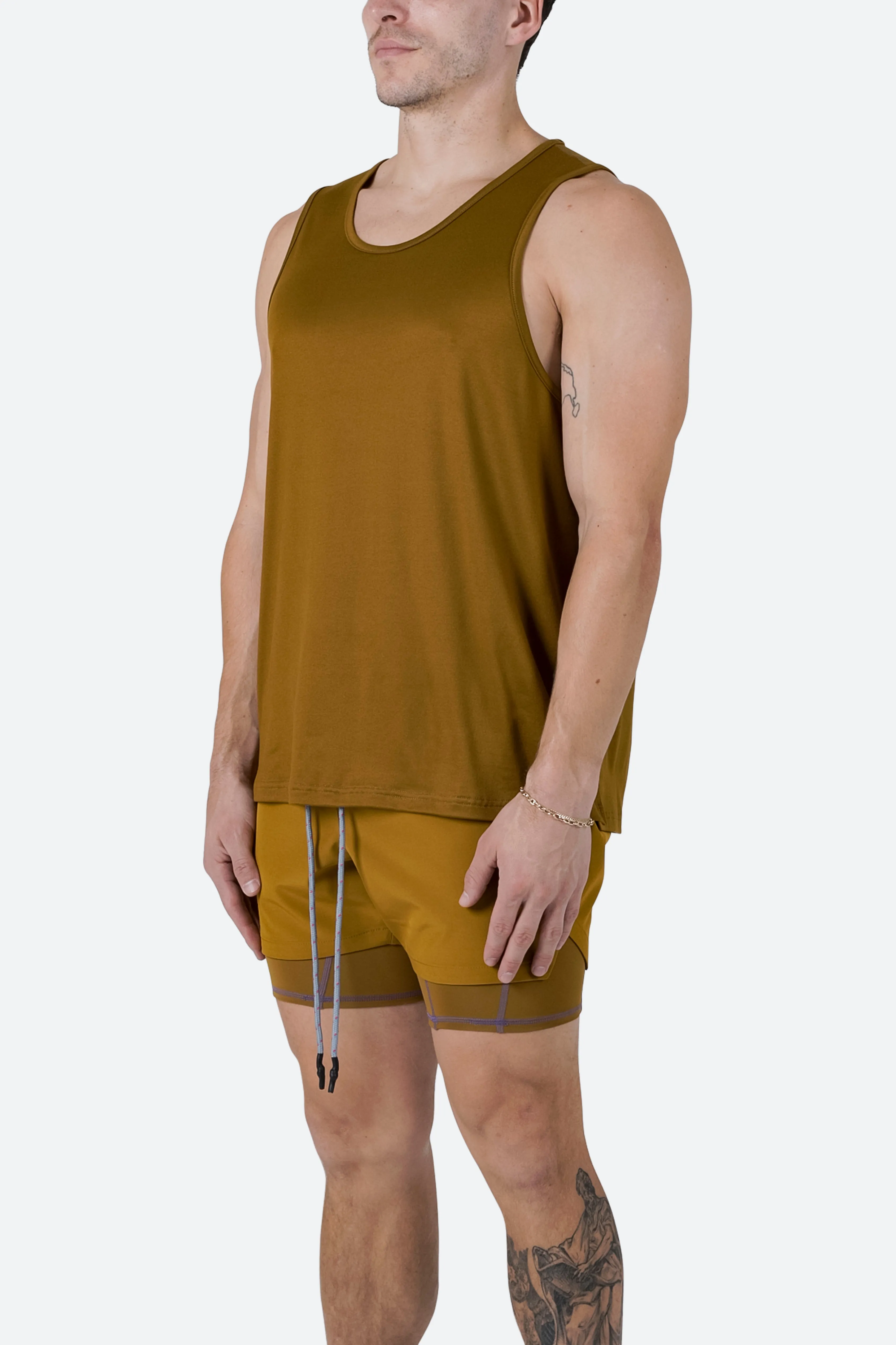Training Tank - Brown sold by MNML product image thumbnail 4