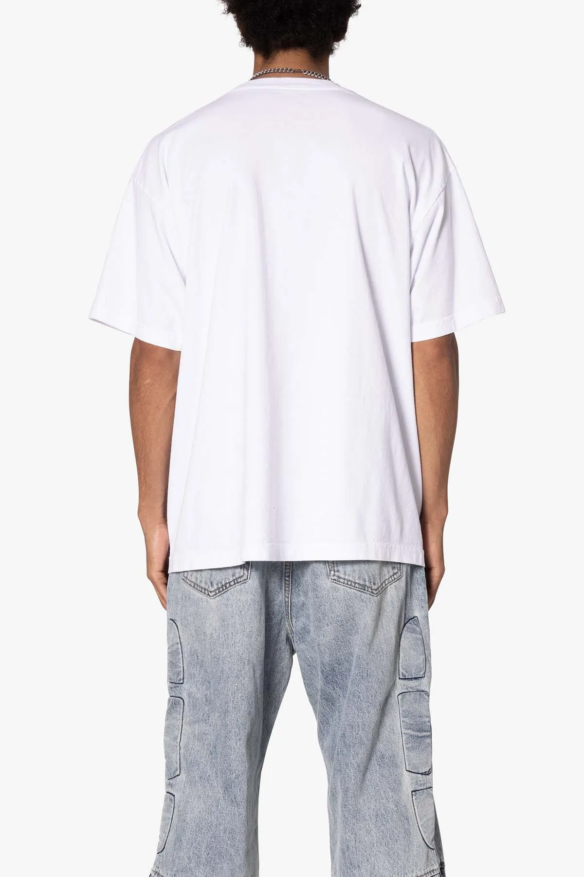 Brutal Bliss Tee - White sold by MNML product image thumbnail 5