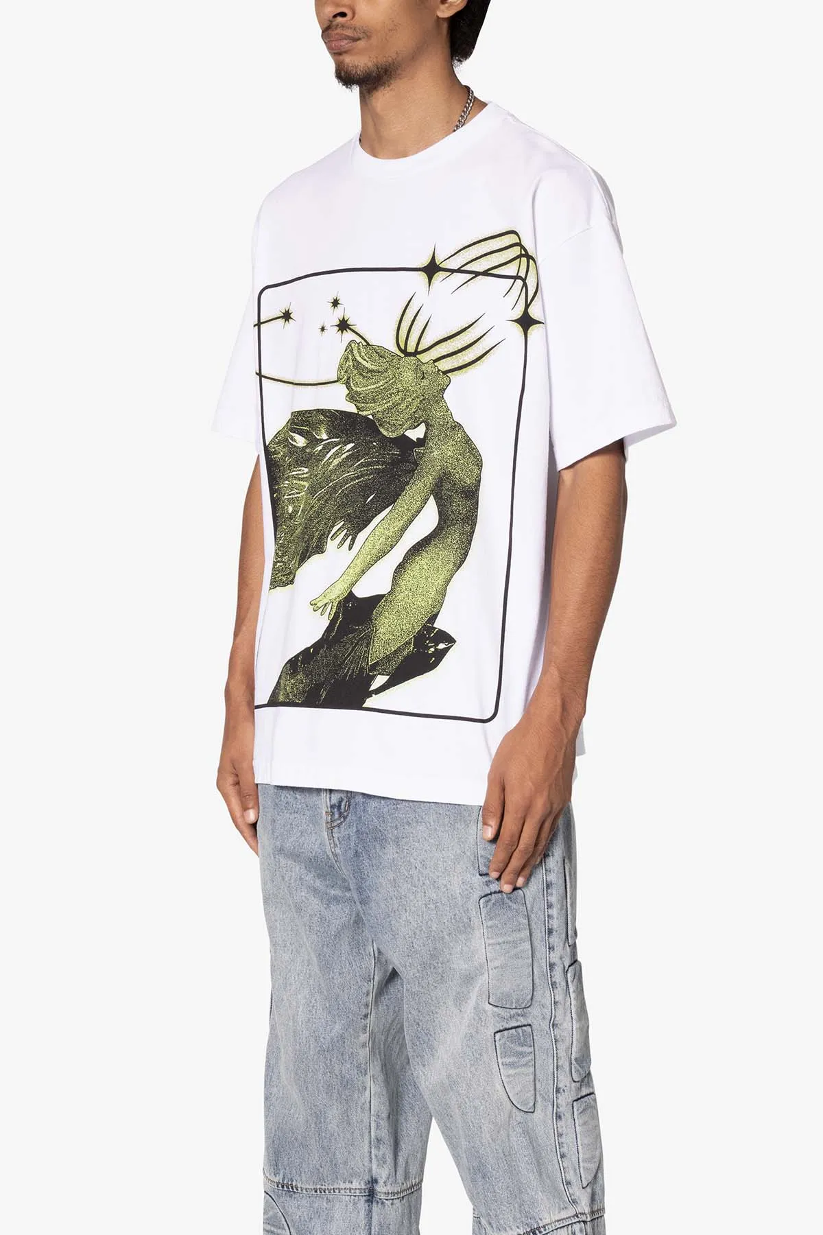 Brutal Bliss Tee - White sold by MNML product image thumbnail 3