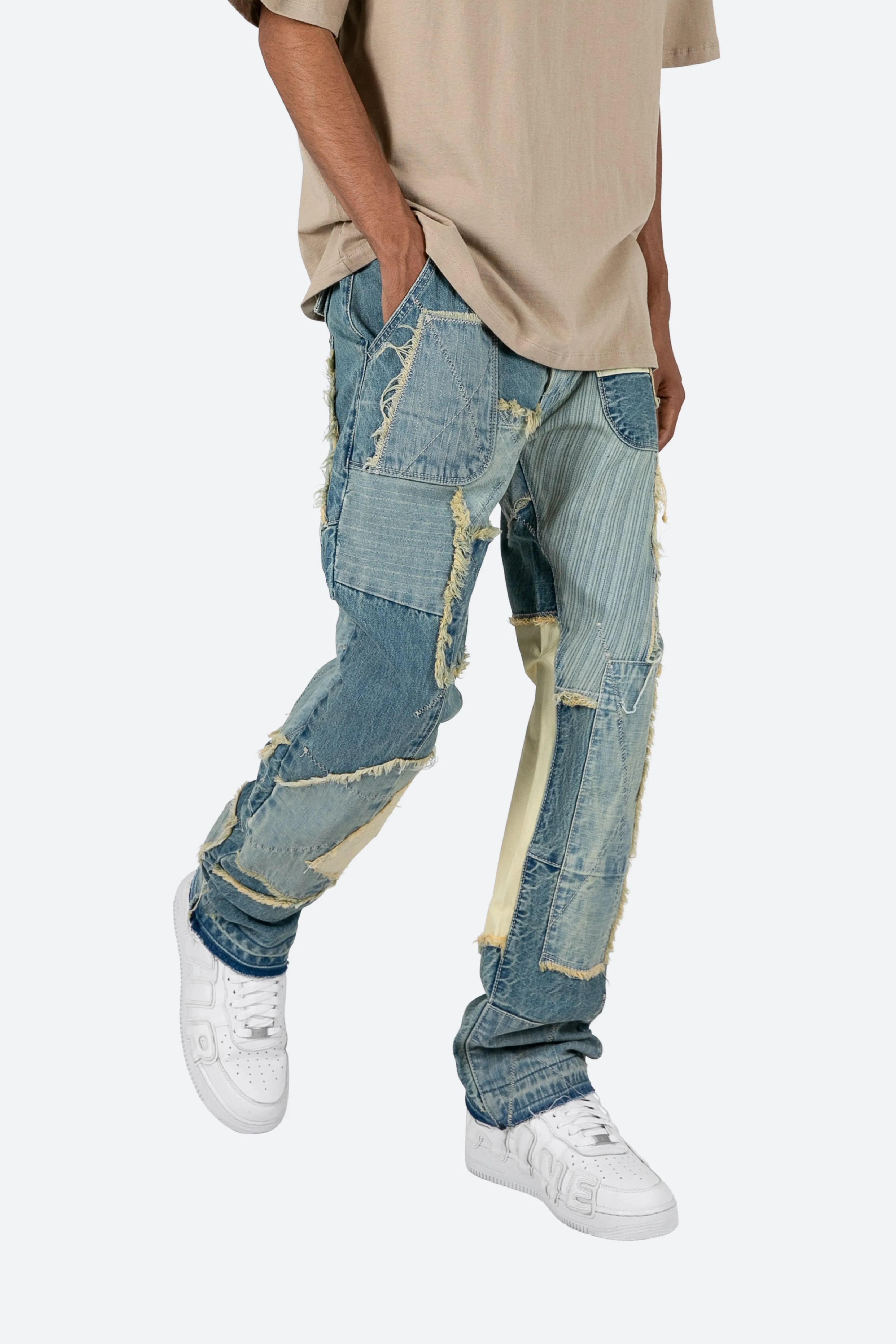 V164 Baggy Denim - Vintage Blue sold by MNML product image thumbnail 2