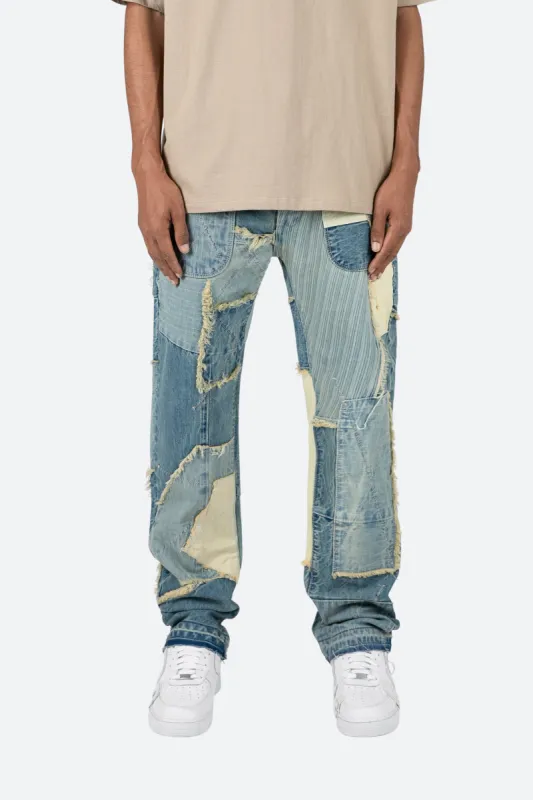 V164 Baggy Denim - Vintage Blue sold by MNML