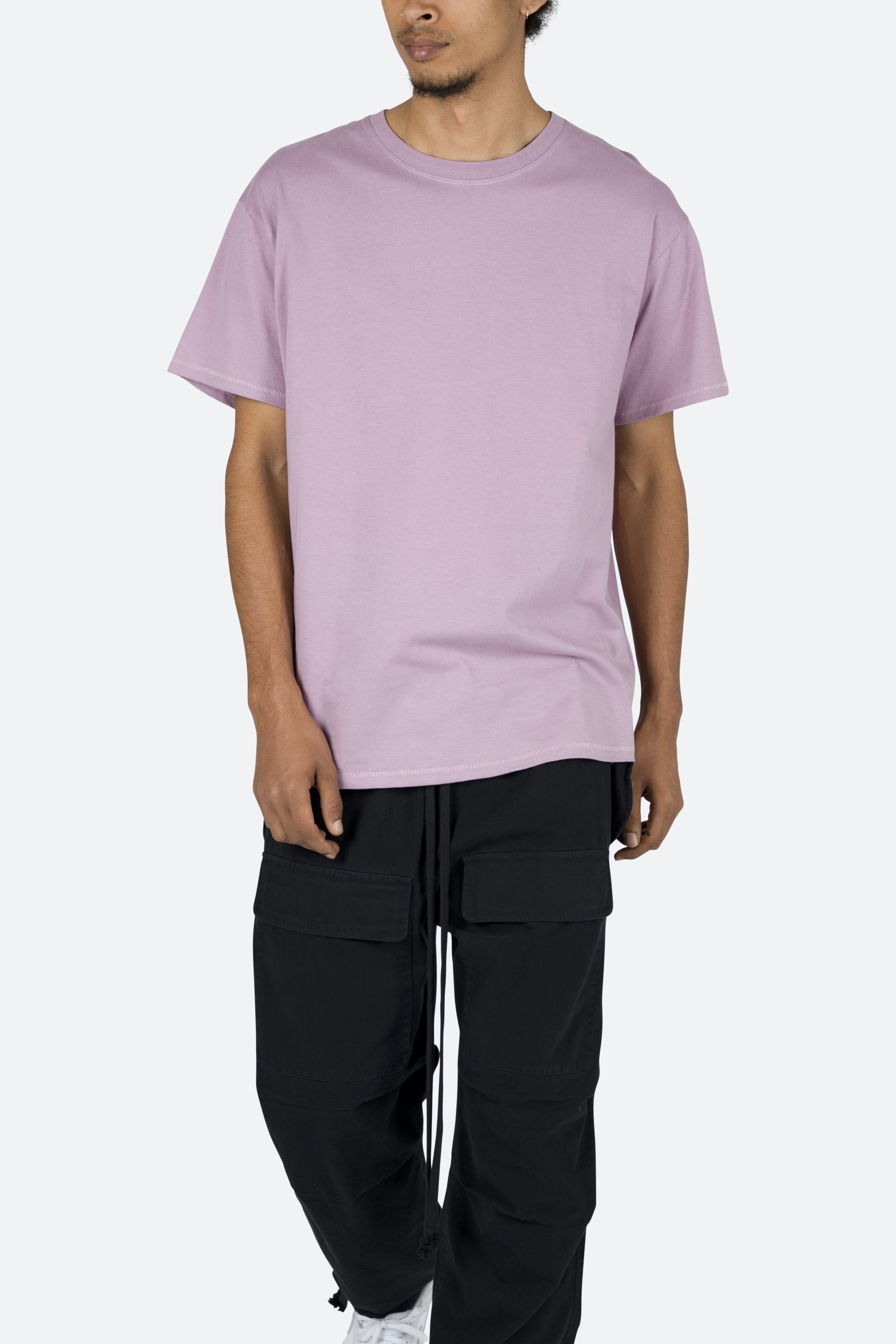 Vintage Boxy Tee - Rose sold by MNML product image thumbnail 6