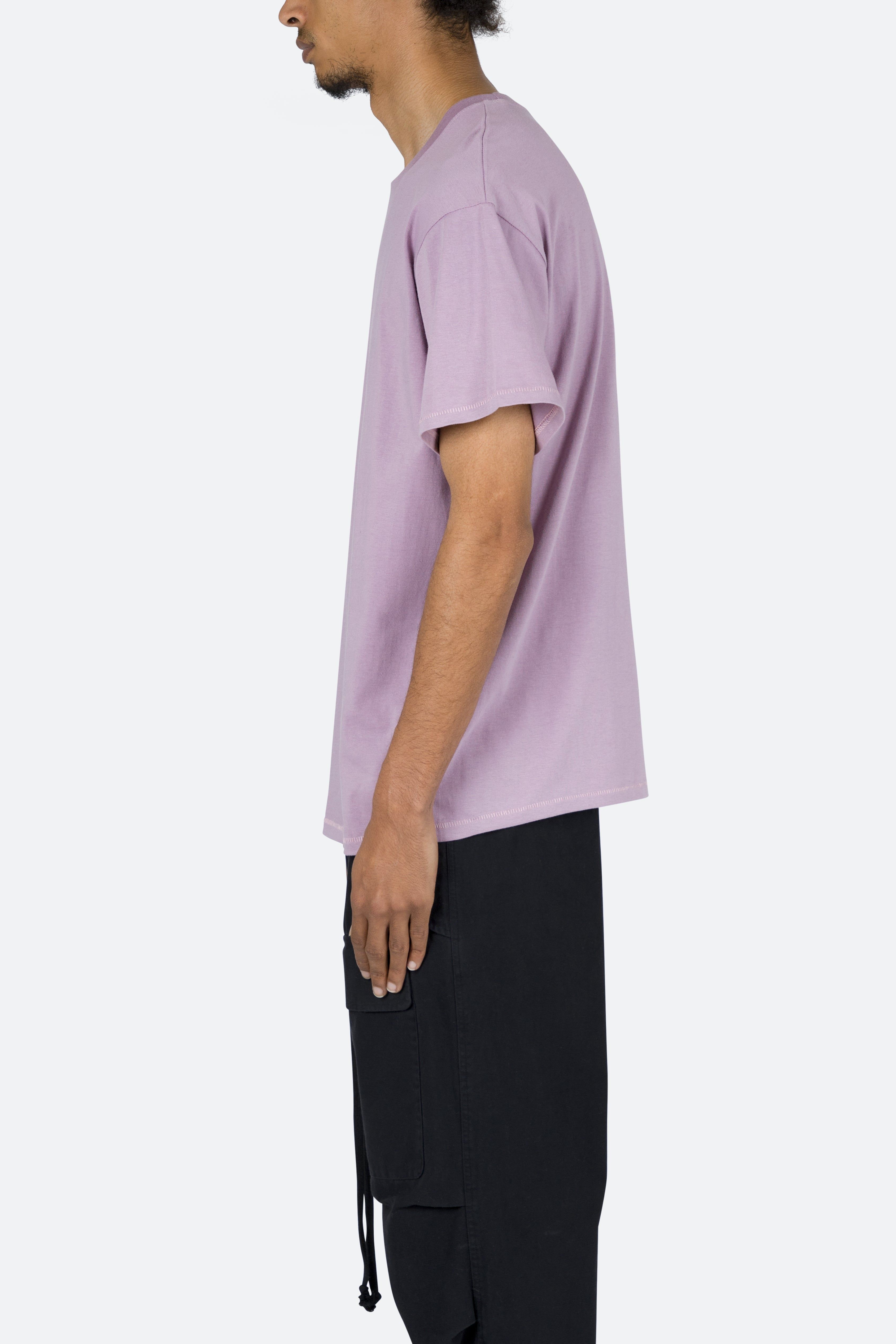 Vintage Boxy Tee - Rose sold by MNML product image thumbnail 4