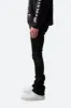X491 Convertible Skinny Denim - Waxed Black sold by MNML