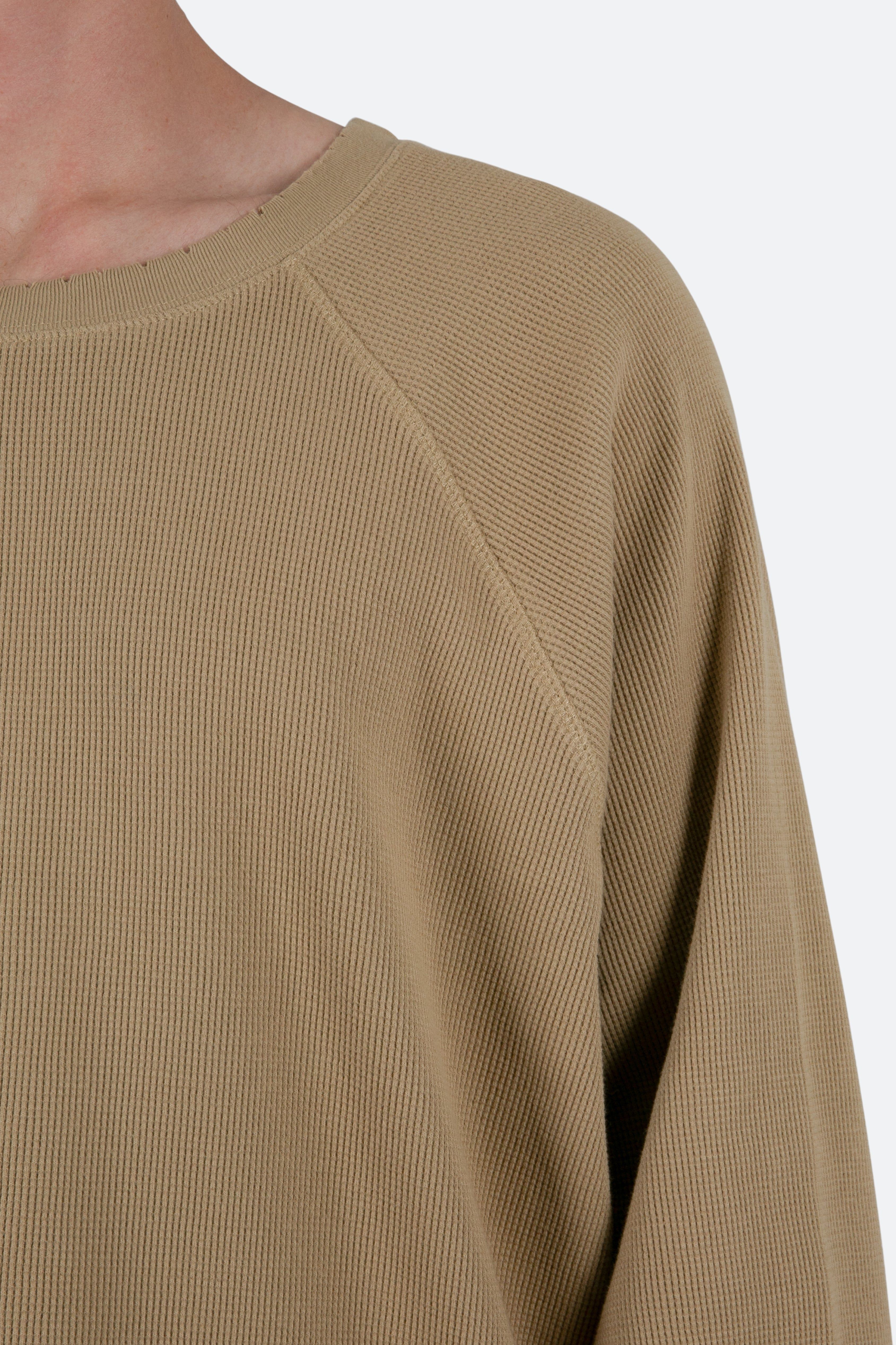 Heavy Thermal L/S Tee - Brown sold by MNML product image thumbnail 7