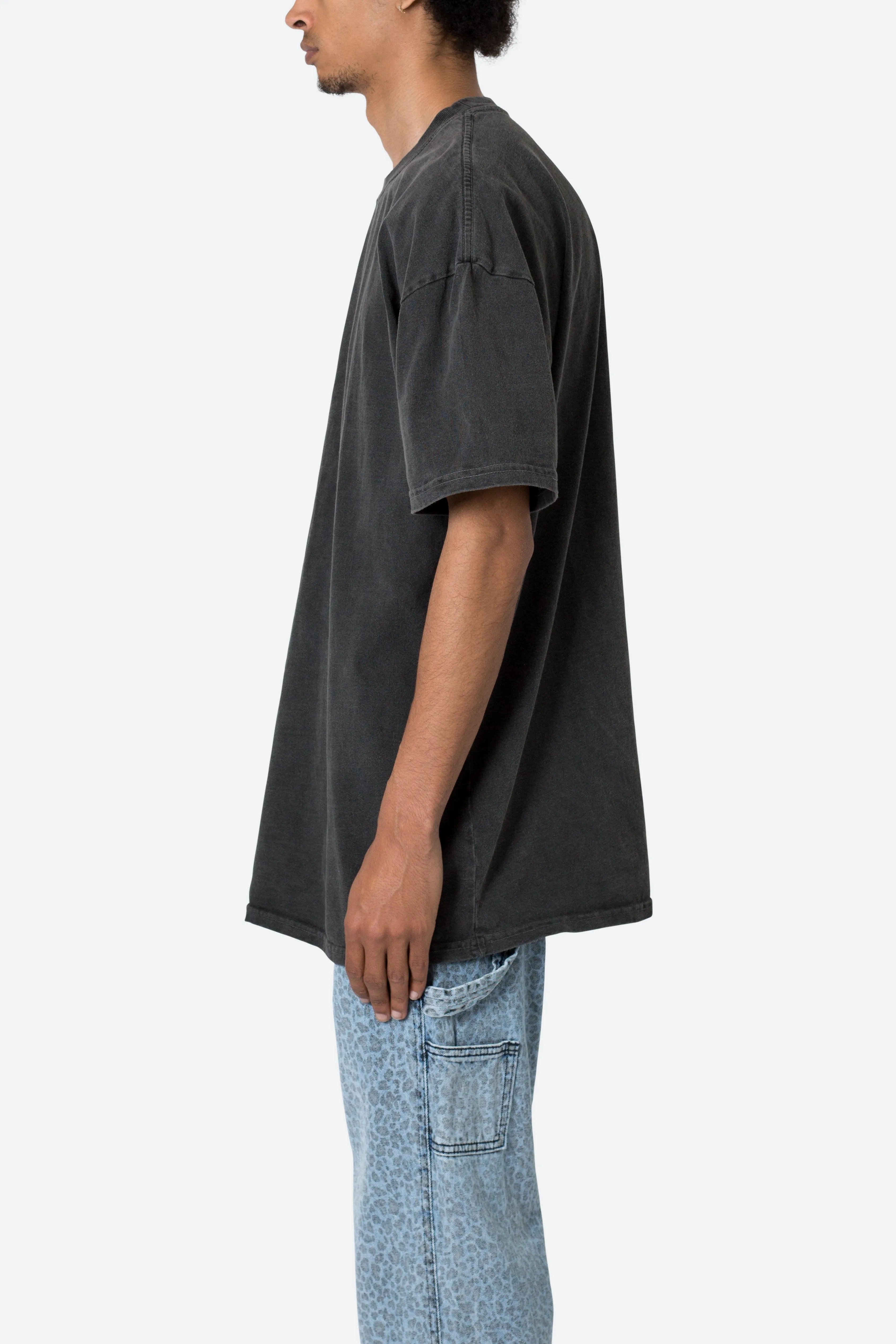 Vintage Boxy Tee - Vintage Black sold by MNML product image thumbnail 5