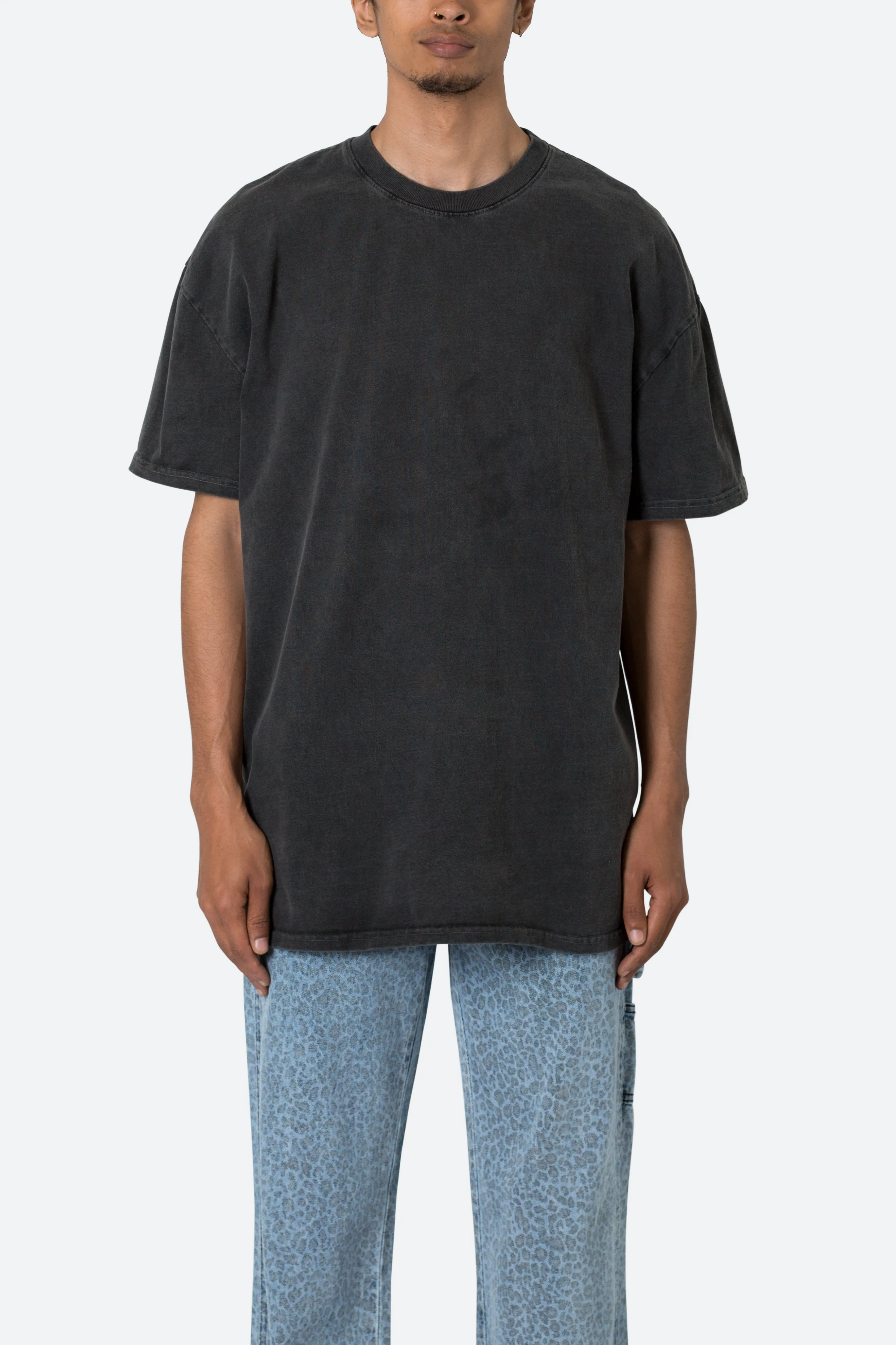 Vintage Boxy Tee - Vintage Black sold by MNML product image thumbnail 3