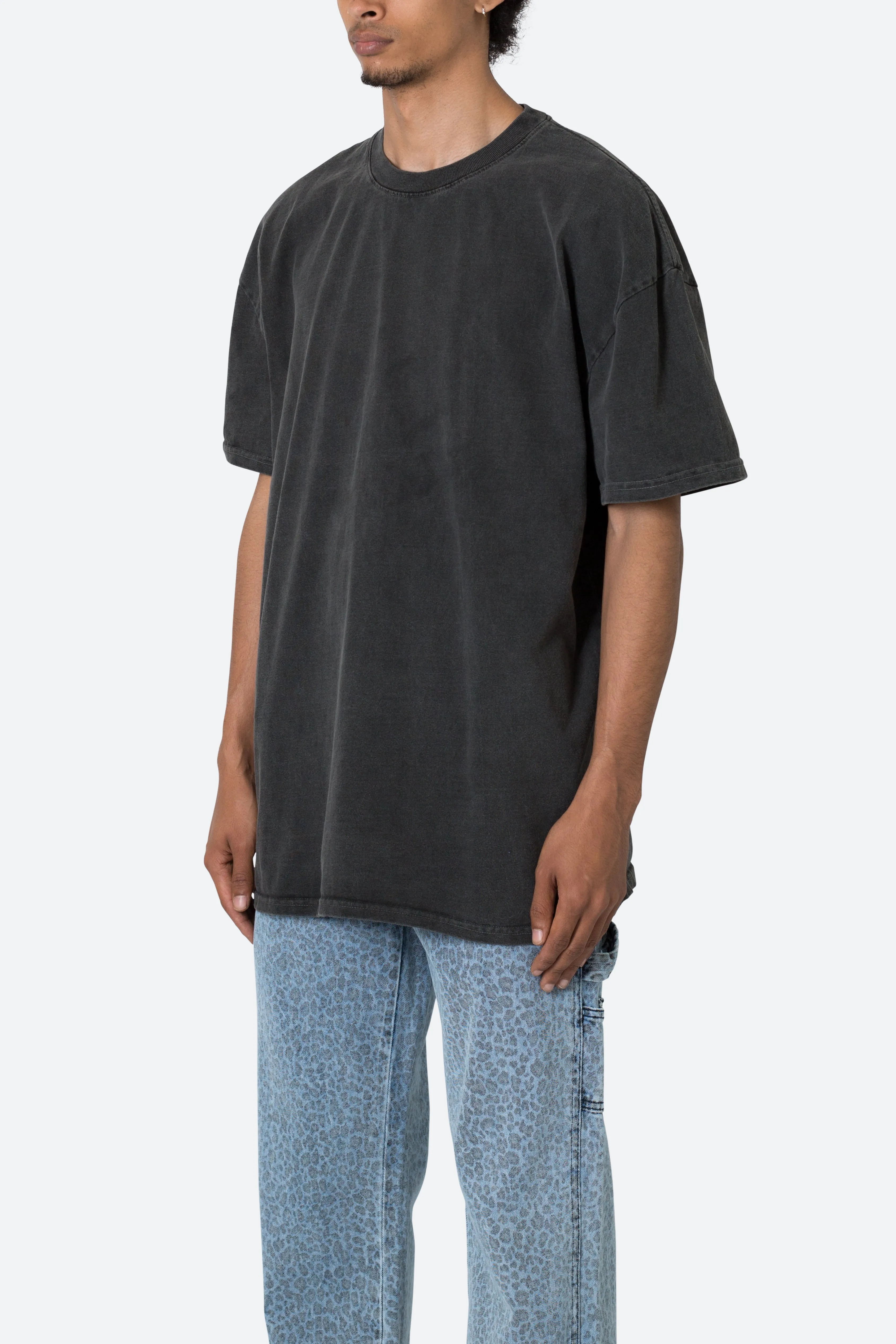 Vintage Boxy Tee - Vintage Black sold by MNML product image thumbnail 4