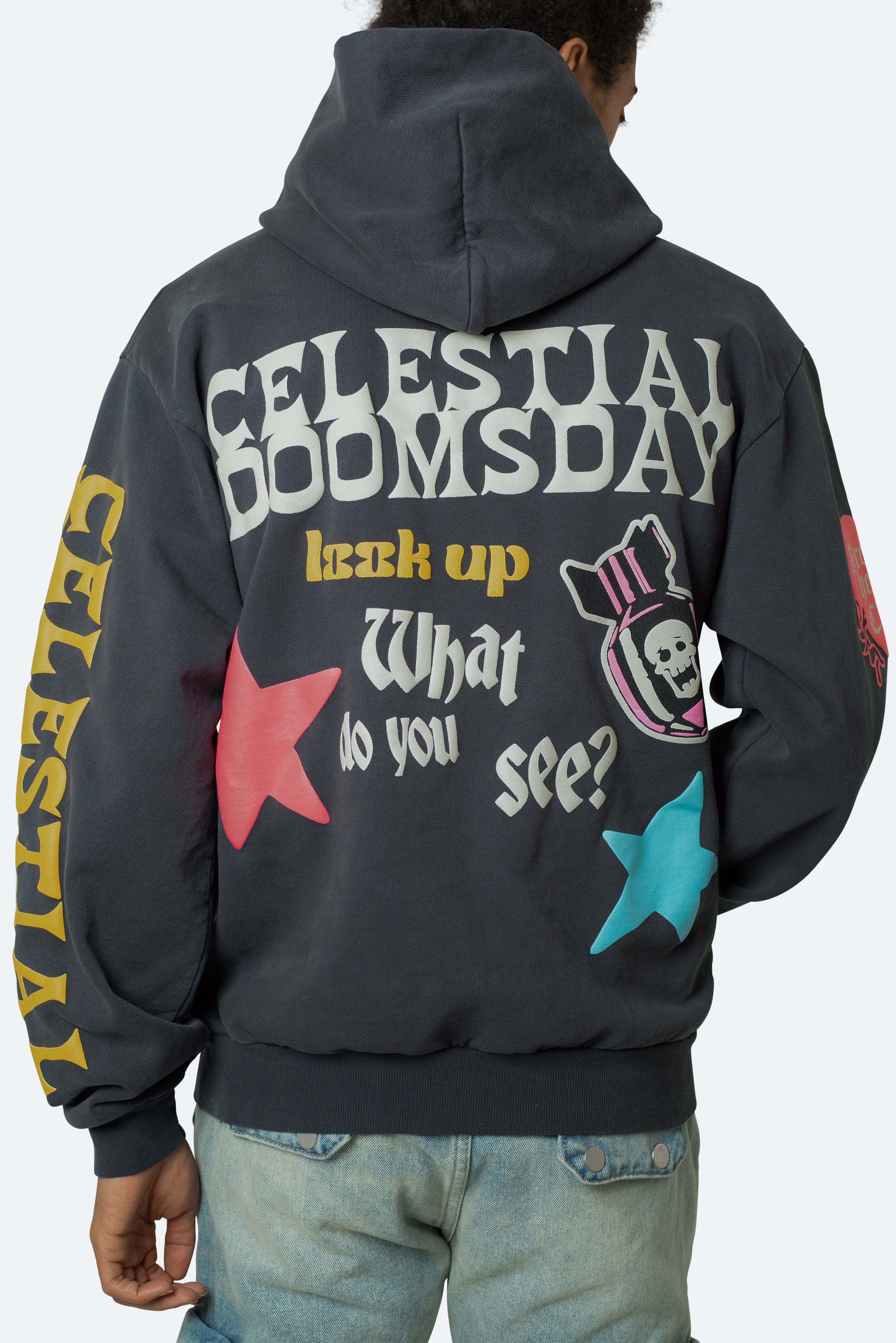 Star Gazing Hoodie - Charcoal Grey sold by MNML product image thumbnail 9