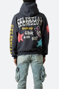 Star Gazing Hoodie - Charcoal Grey sold by MNML