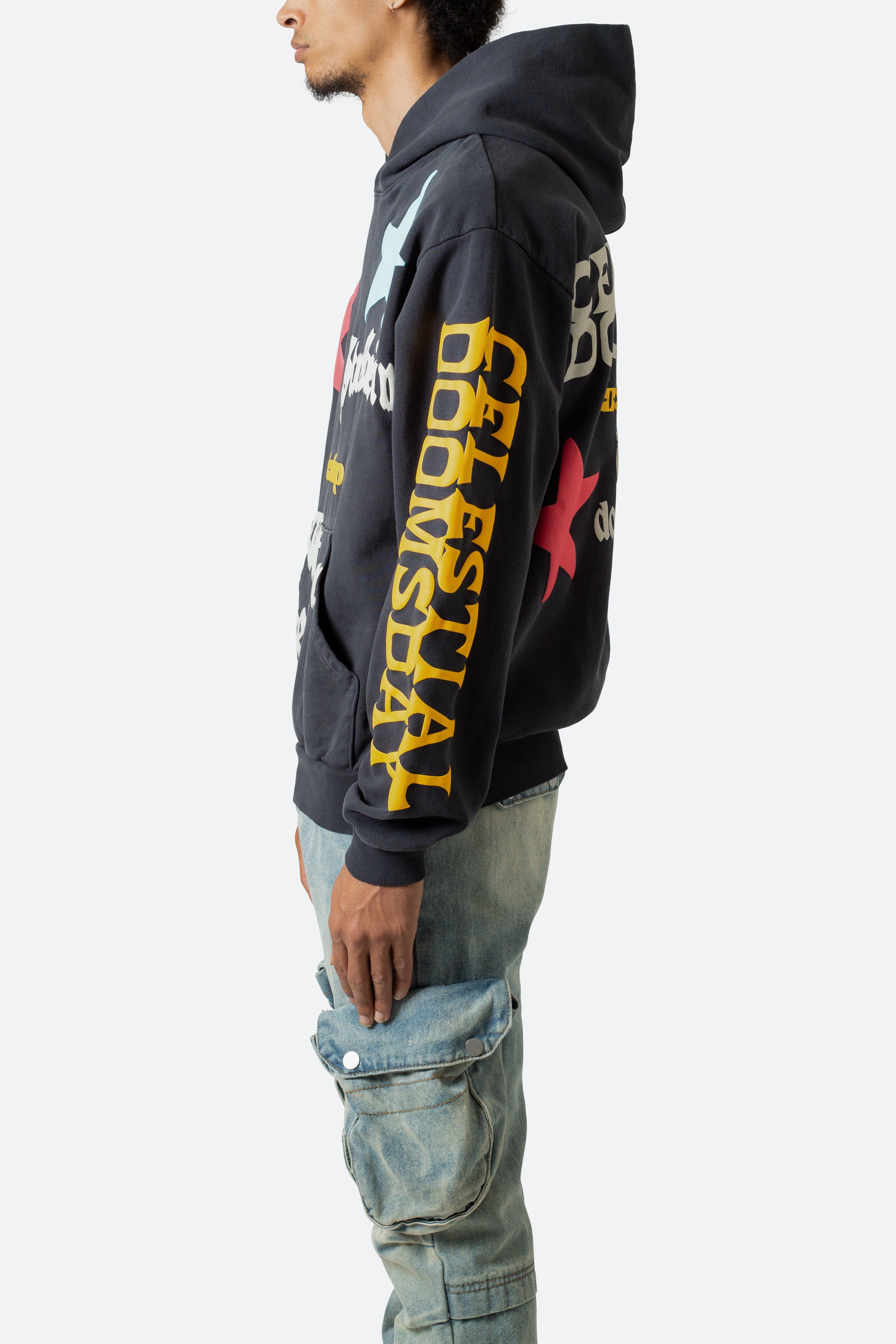 Star Gazing Hoodie - Charcoal Grey sold by MNML product image thumbnail 5