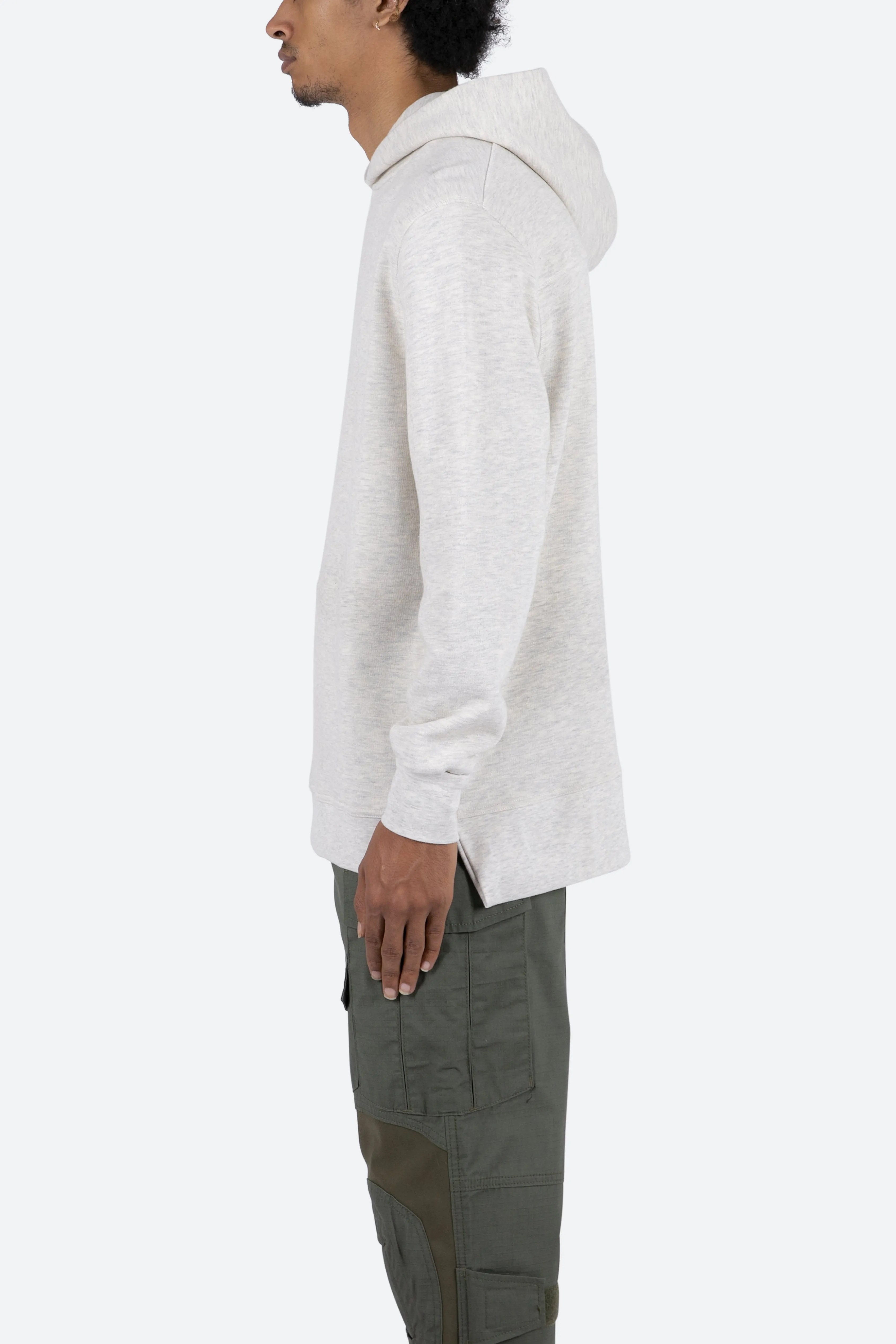 Side Zip Hoodie - Grey sold by MNML product image thumbnail 5