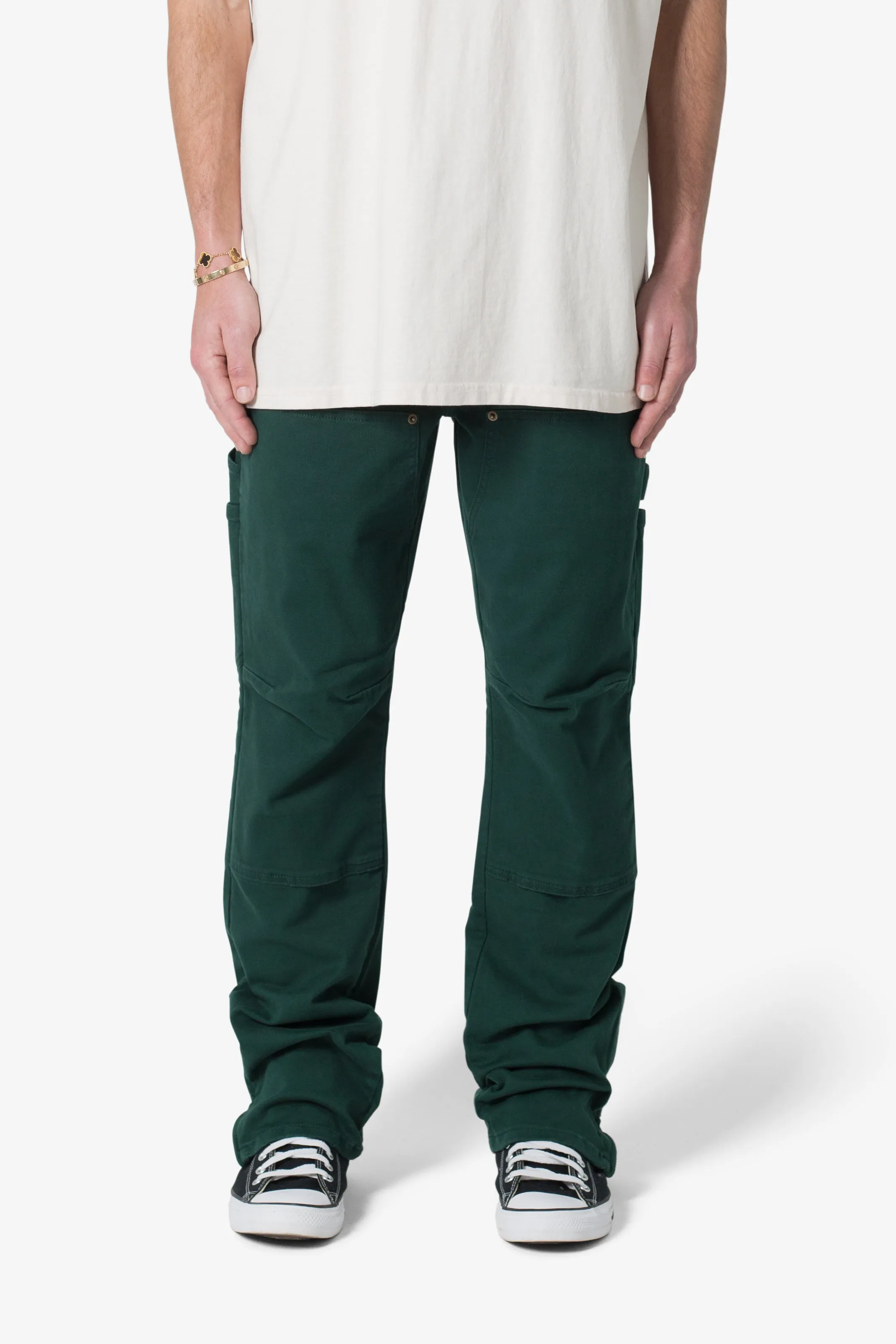 M627 Slim Work Denim - Ivy sold by MNML product image thumbnail 3