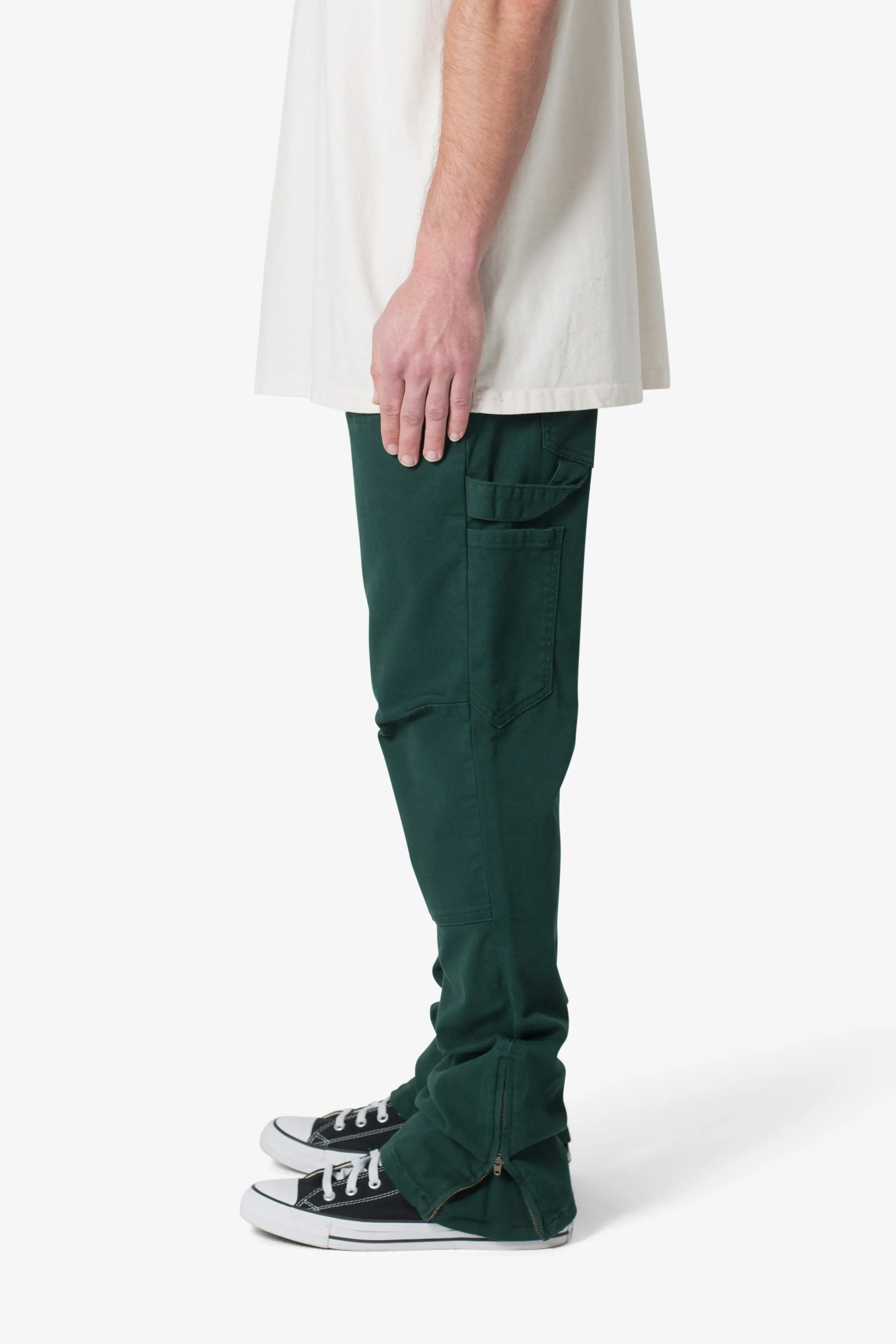 M627 Slim Work Denim - Ivy sold by MNML product image thumbnail 4