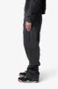 Ultra Baggy Rivet Denim - Black sold by MNML