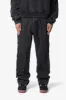 Ultra Baggy Rivet Denim - Black sold by MNML