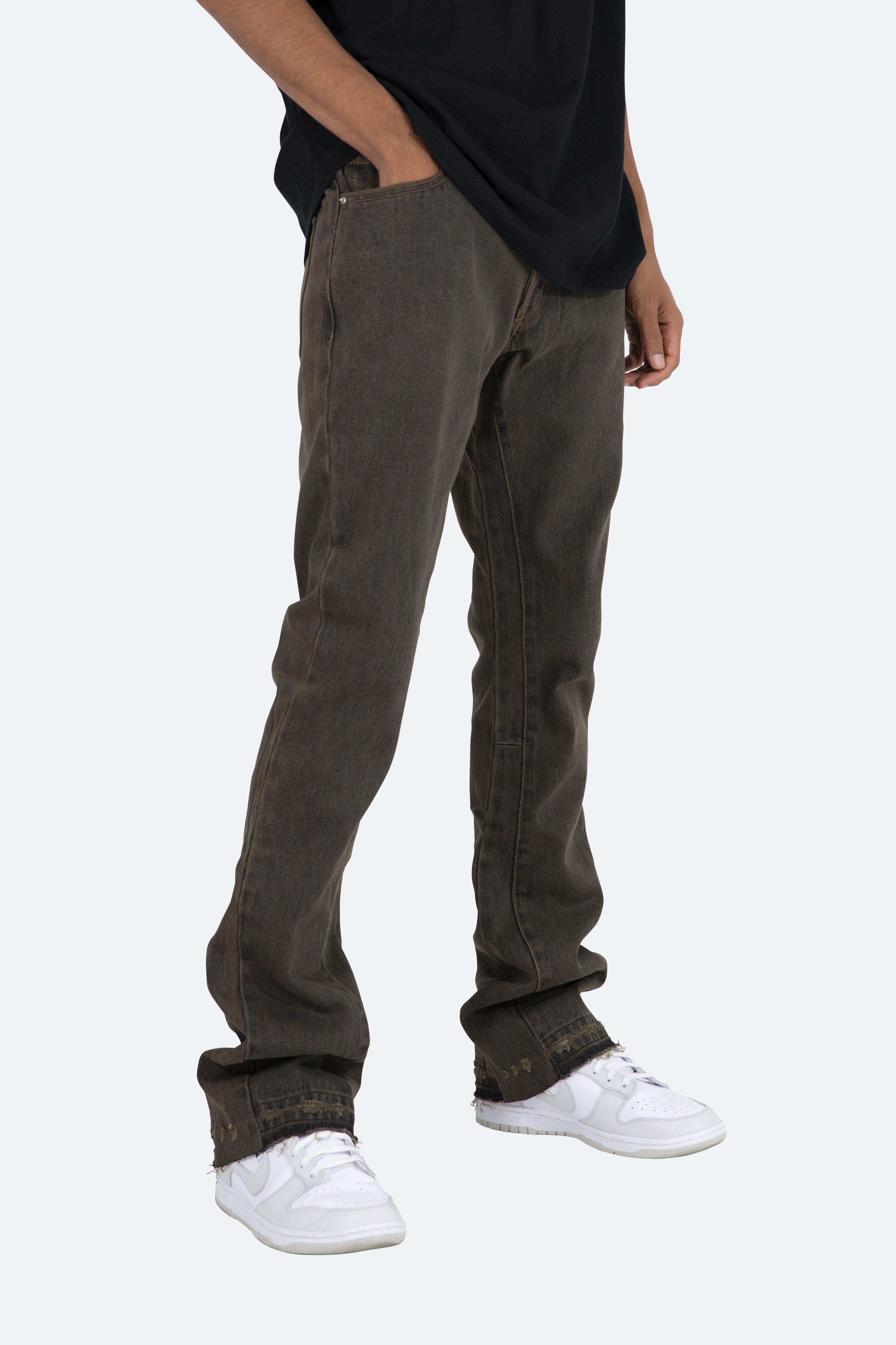 B355 Flare Denim - Grey sold by MNML product image thumbnail 2