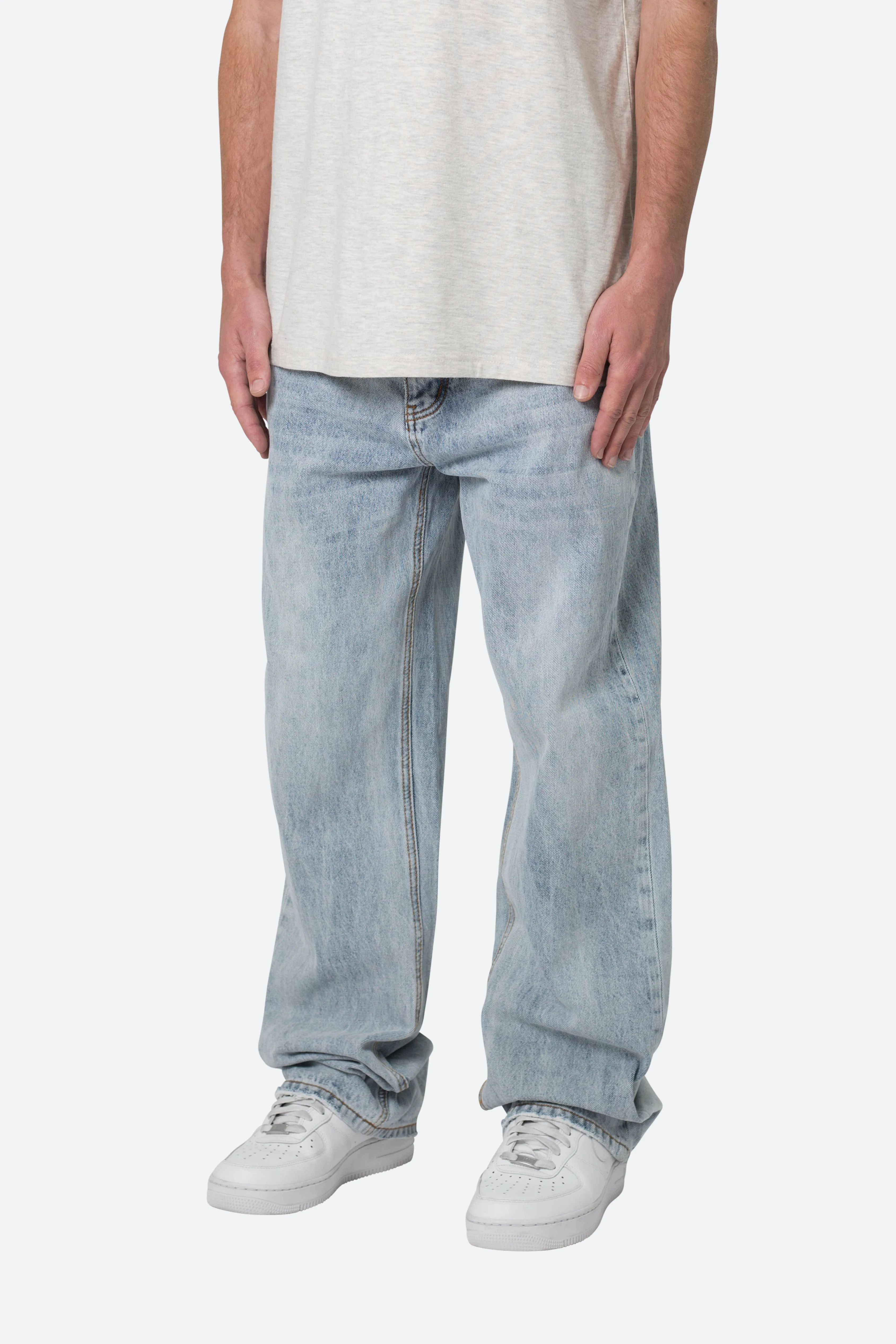 Ultra Baggy Denim - Light Blue sold by MNML product image thumbnail 3