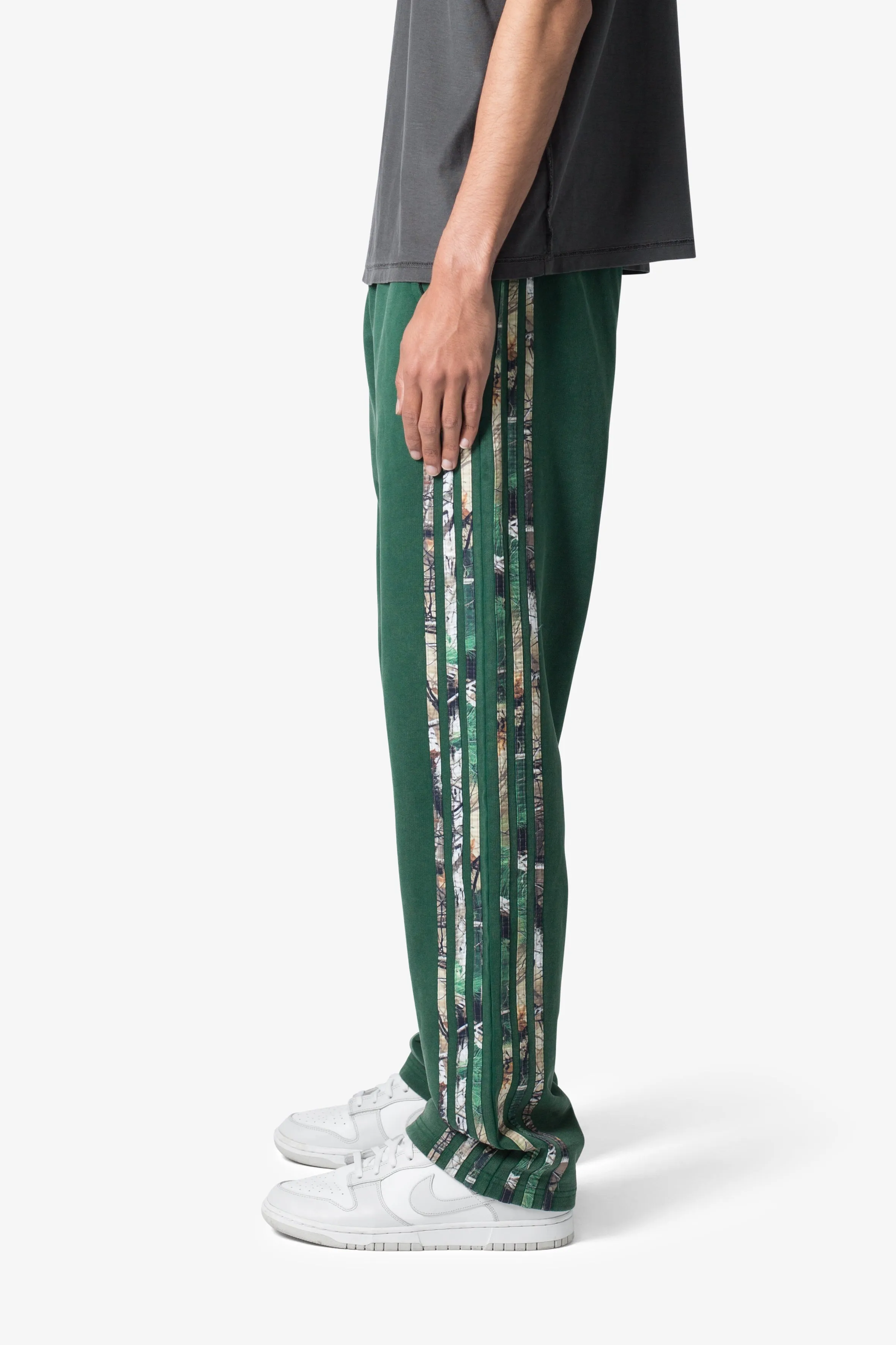 Hunter Camo Stripe Sweatpants - Forest Green sold by MNML product image thumbnail 4